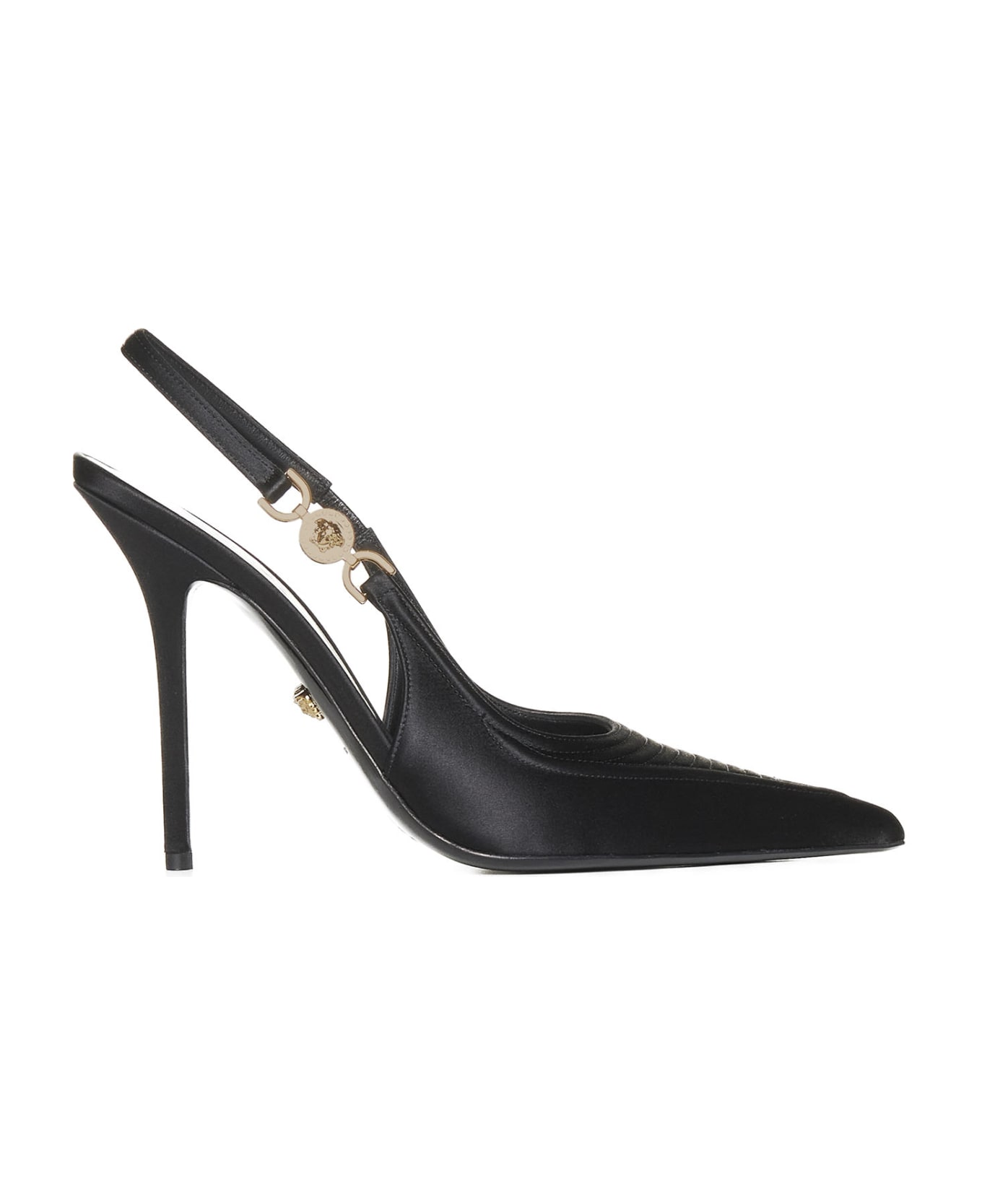 Versace High-heeled shoe - Black versace gold ハイヒール