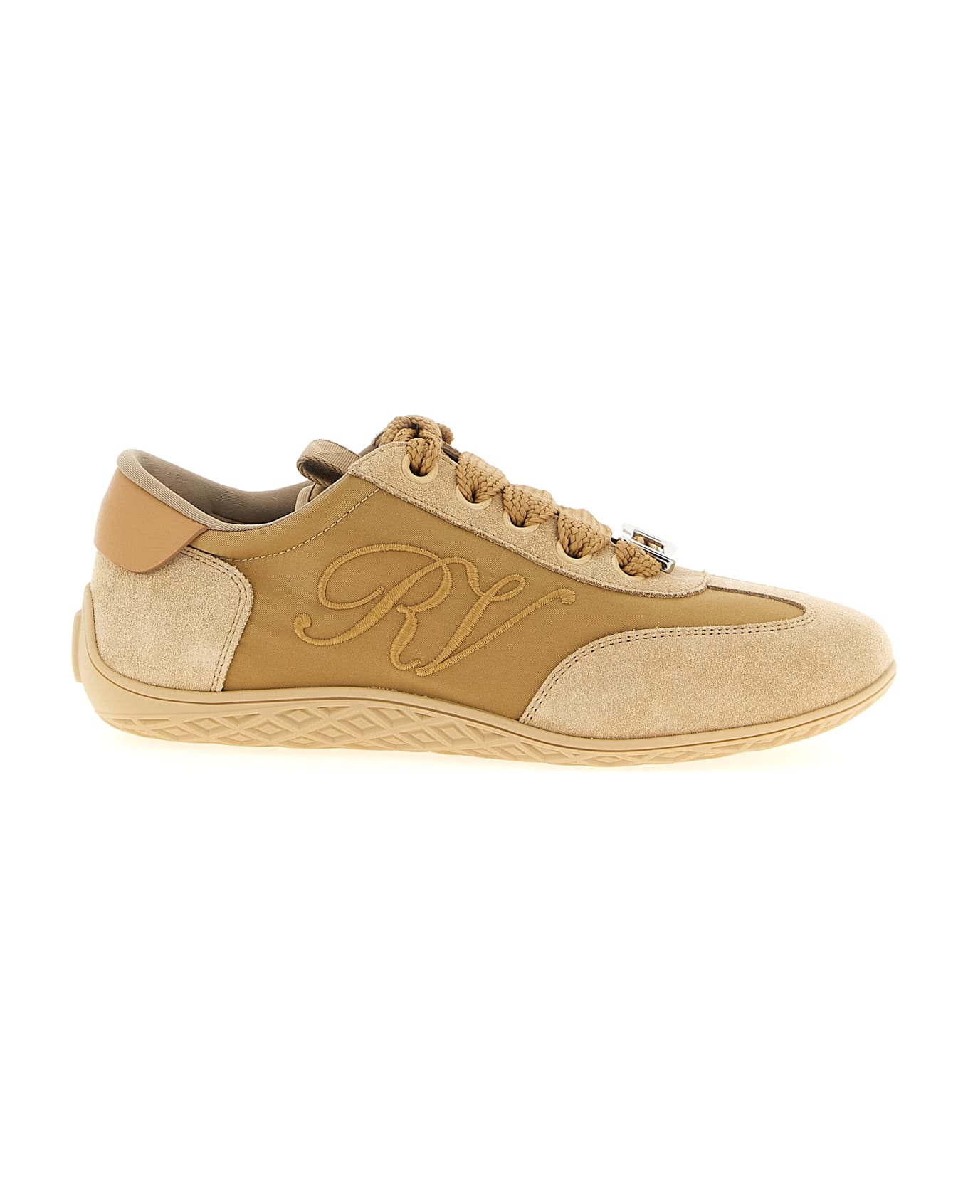 Roger Vivier 
viv Low
 Sneakers - Beige