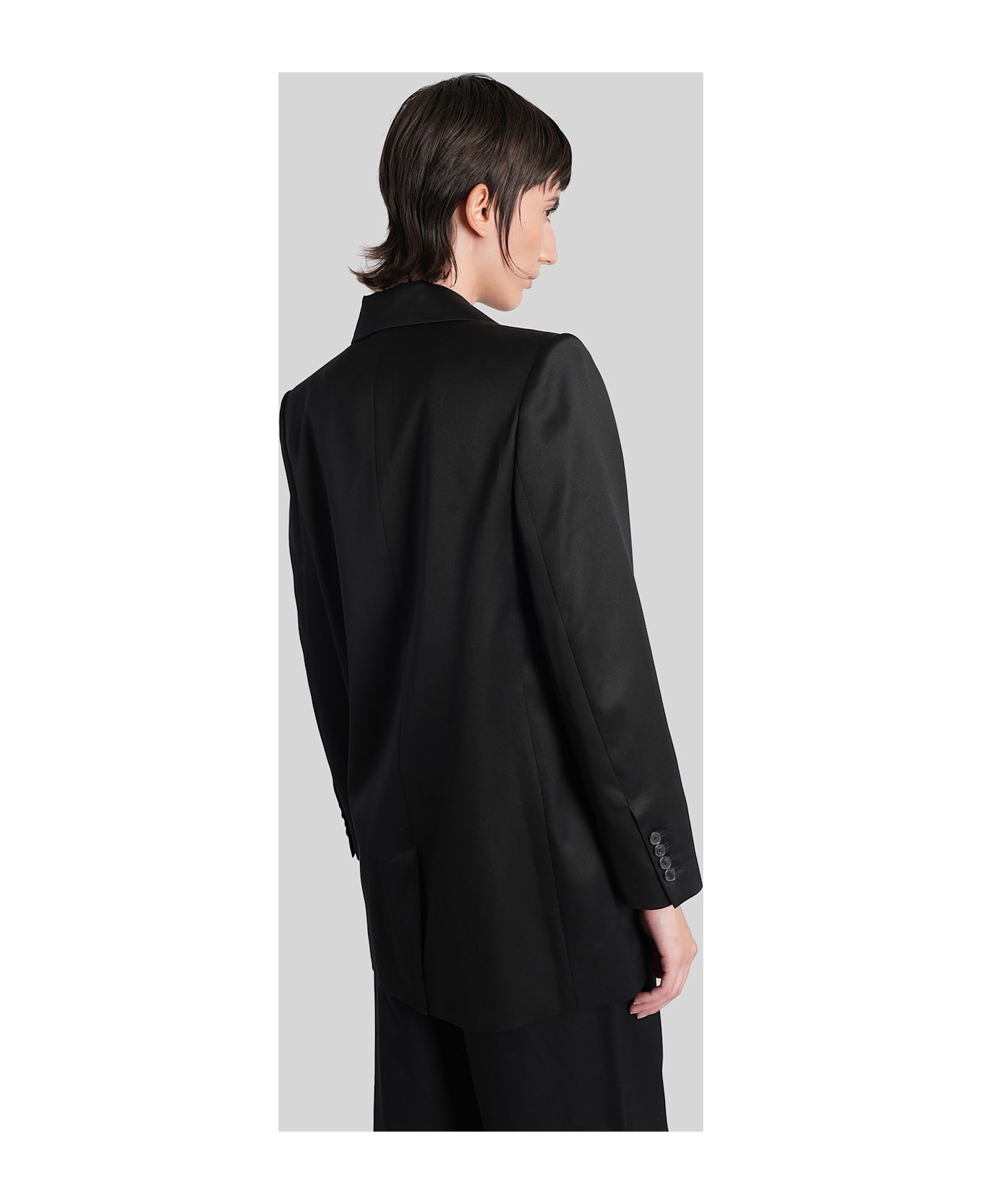IRO Douny Blazer In Black Wool And Polyester - black