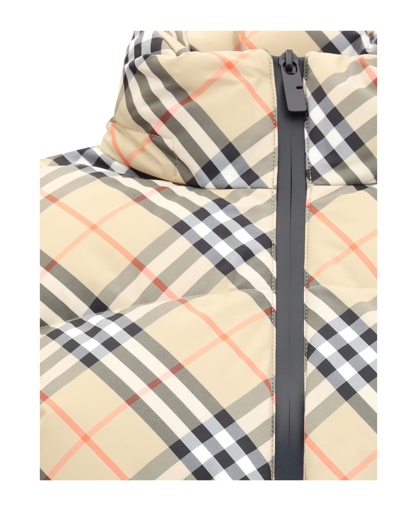 Burberry Check Down Jacket
