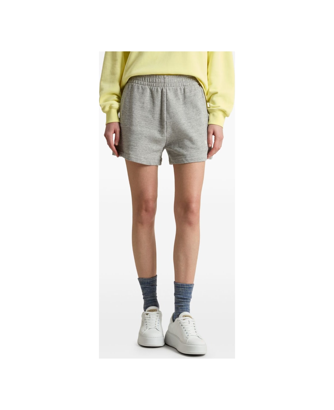 Woolrich Cotton Shorts - Grey