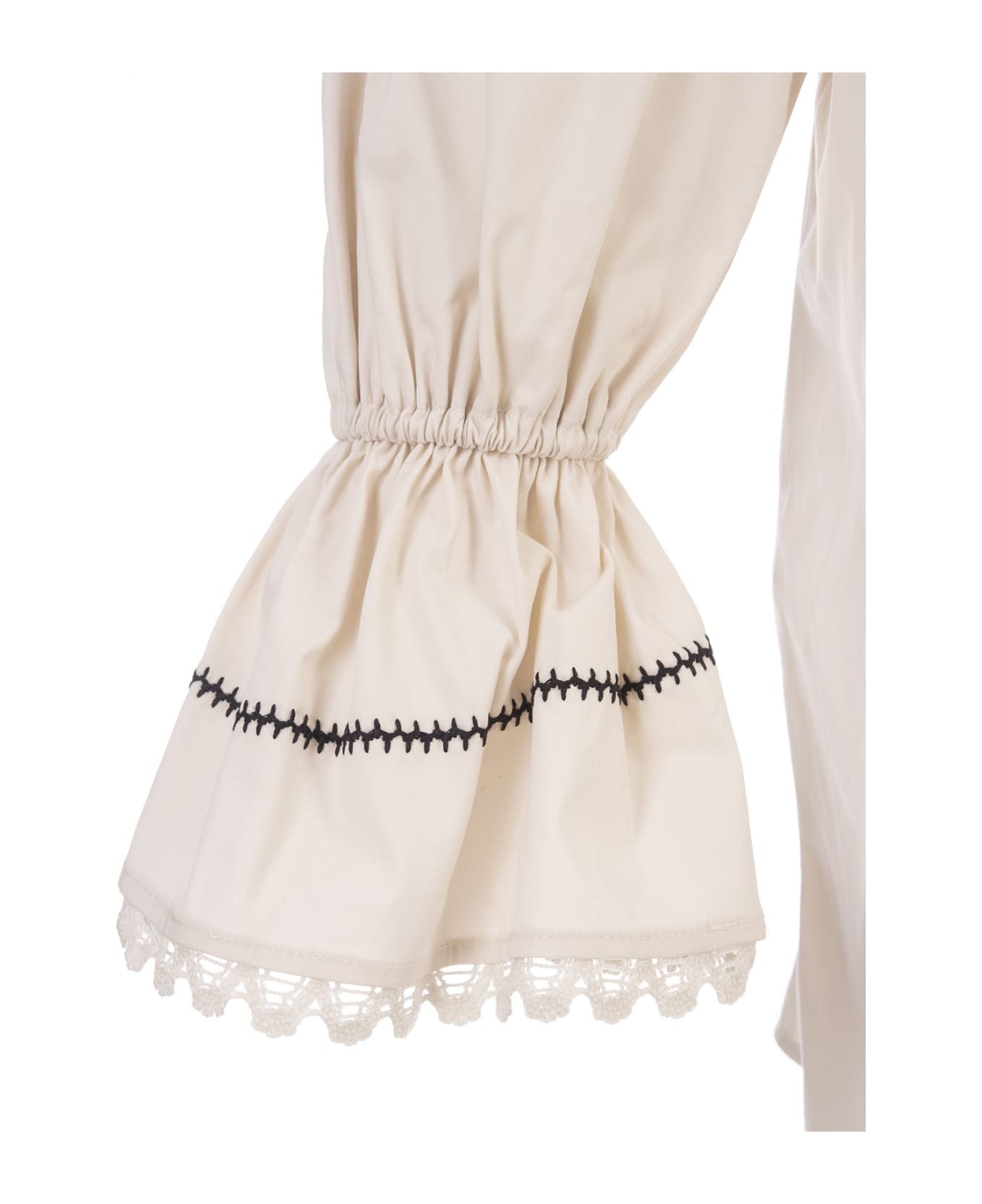Max Mara Ivory White Rive Dress - White