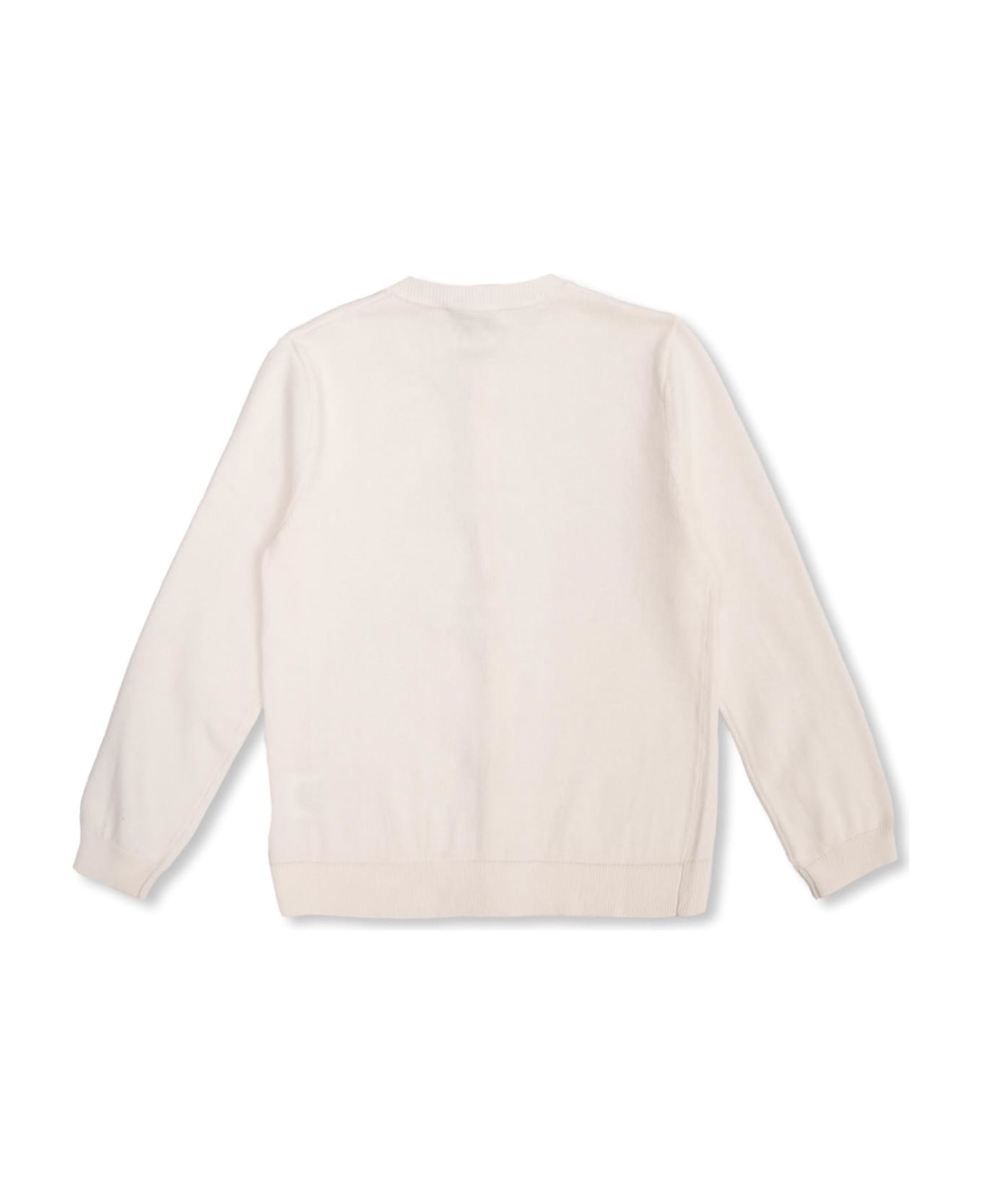 Stella McCartney Kids Sweater With Bows - Bianco