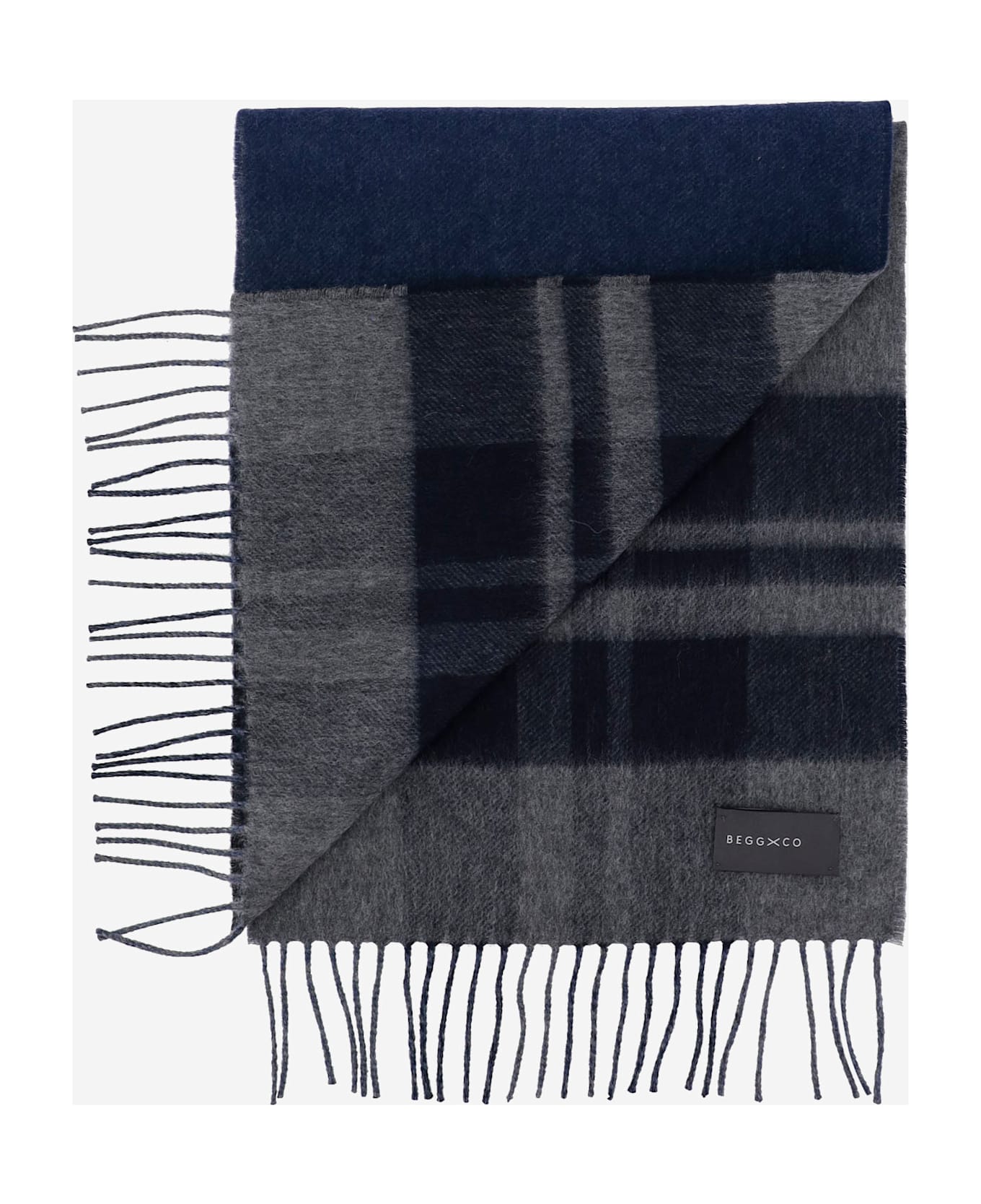 Alex Begg Cashmere Scarf - Red