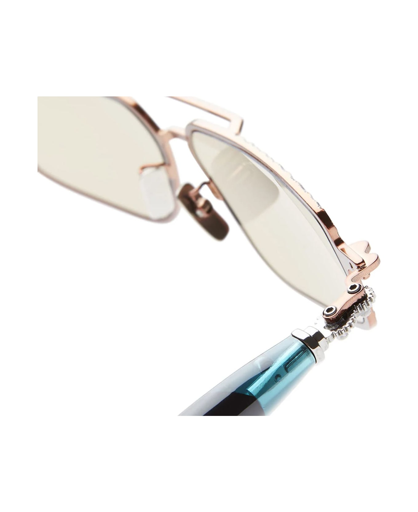 Kuboraum Mask J73 Bz - Bronze Sunglasses - grey