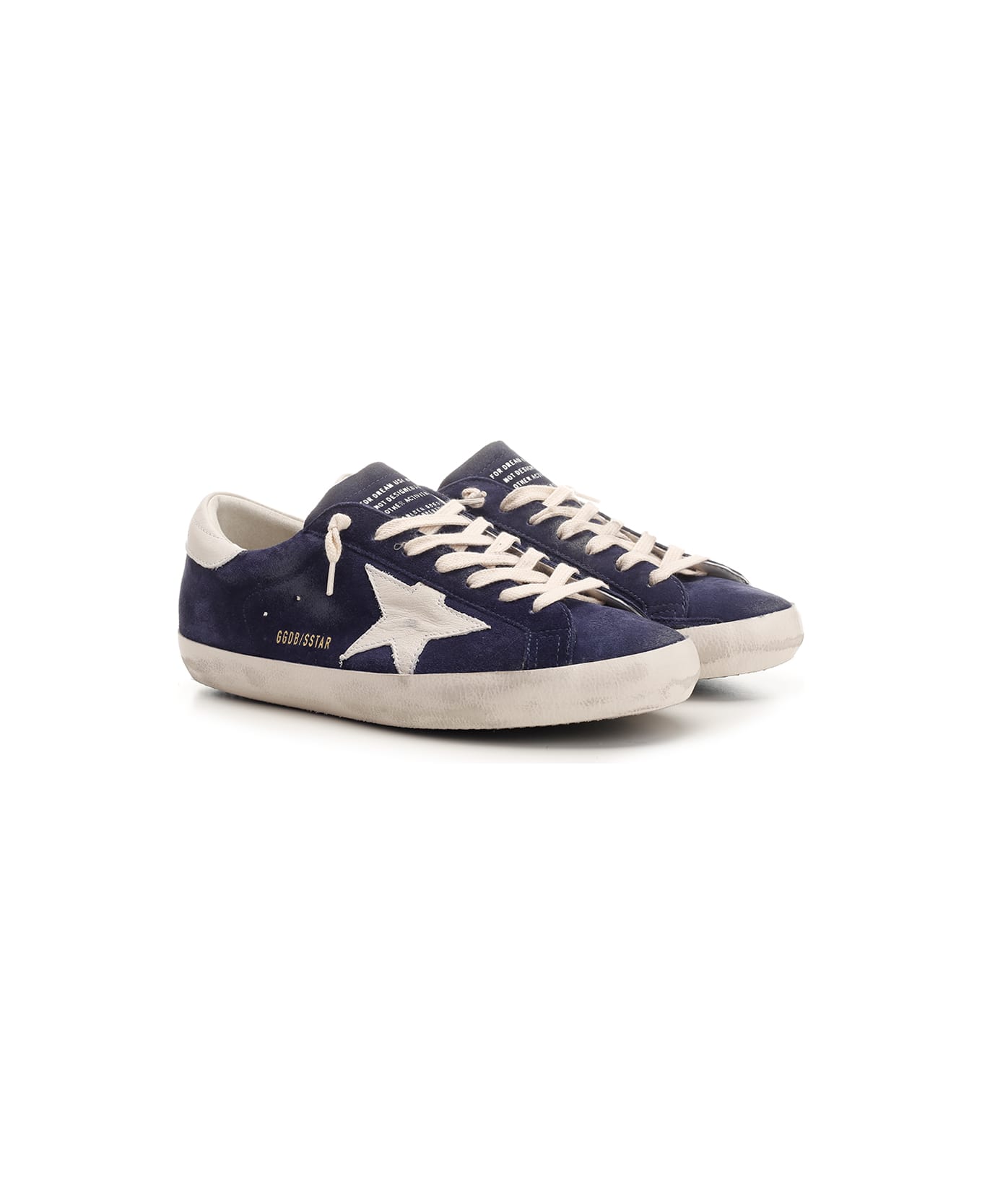 Golden Goose Super-star Classic Sneakers - BLUE/WHITE