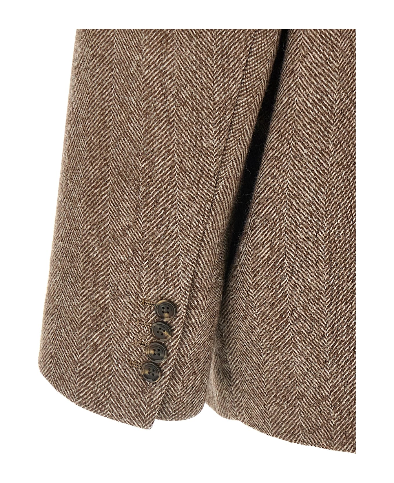 Magda Butrym 
06
 Blazer - Brown