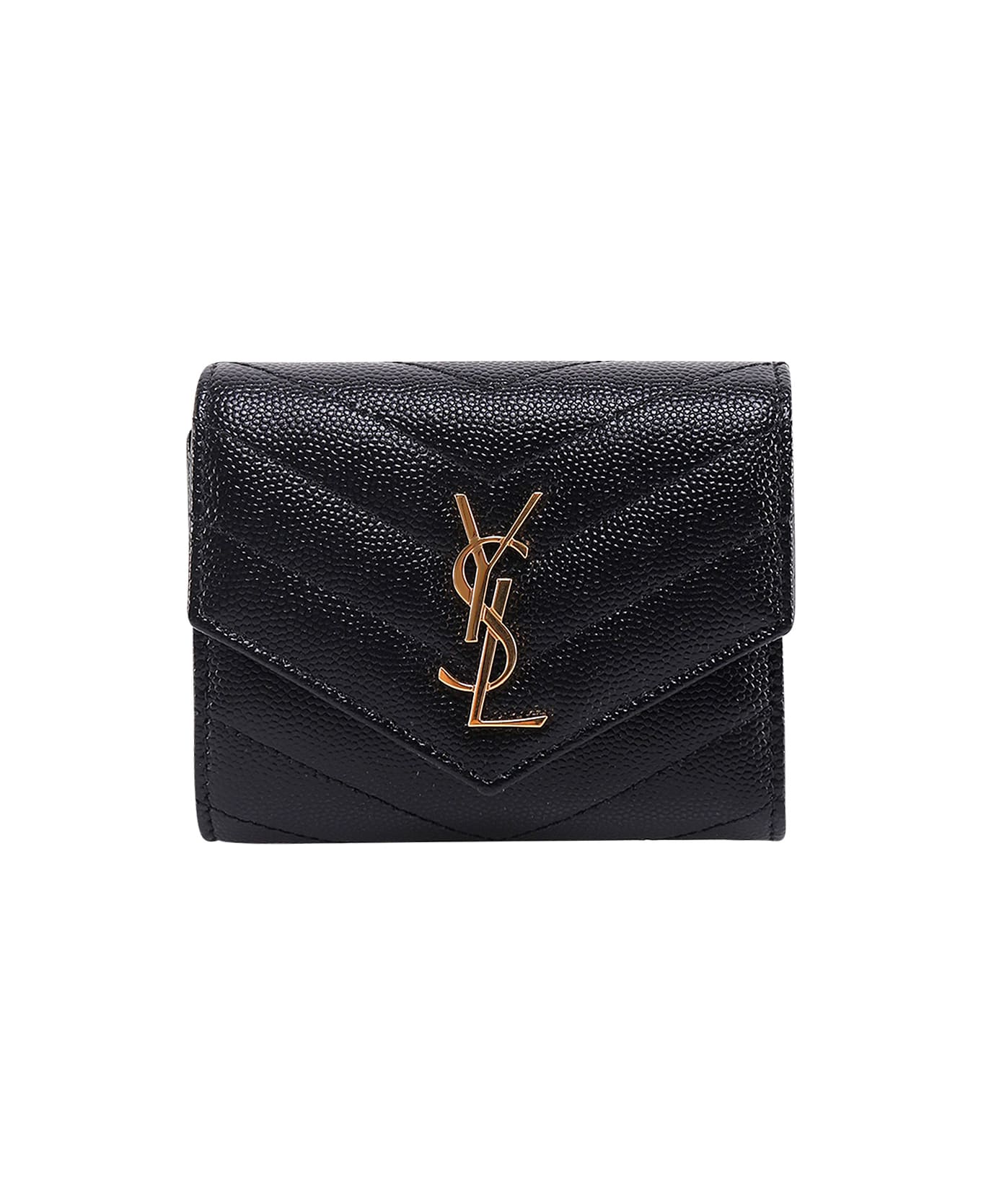 Saint Laurent Wallet - BLACK