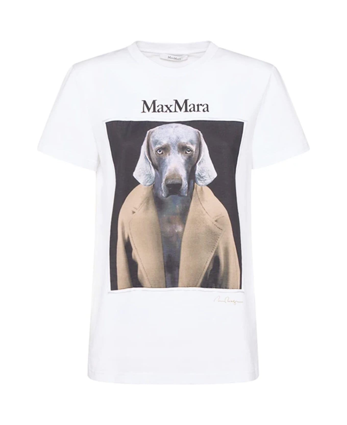 Max Mara ''cipria'' T-shirt - White