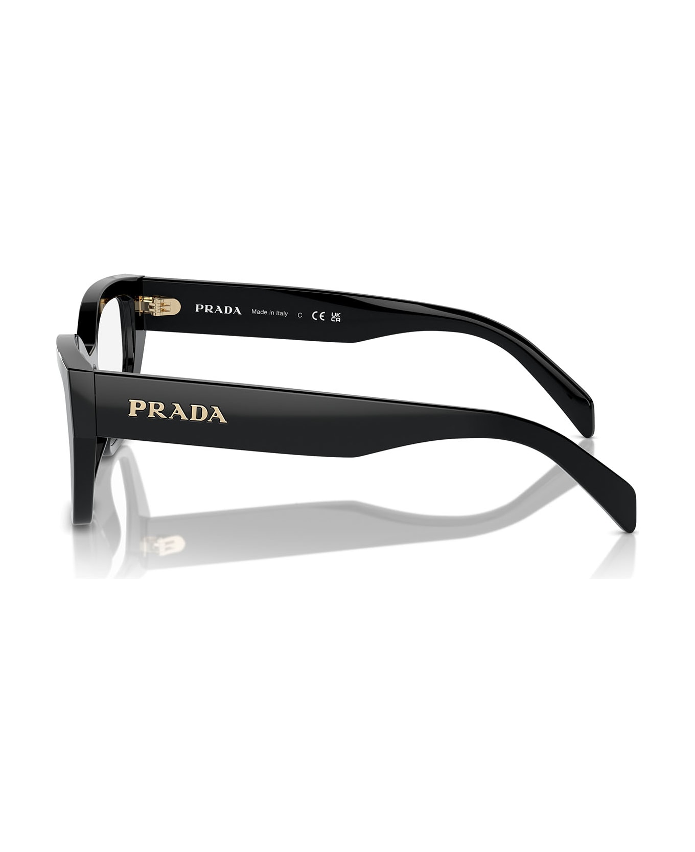 Prada Eyewear Pr A16v Black Glasses - Black