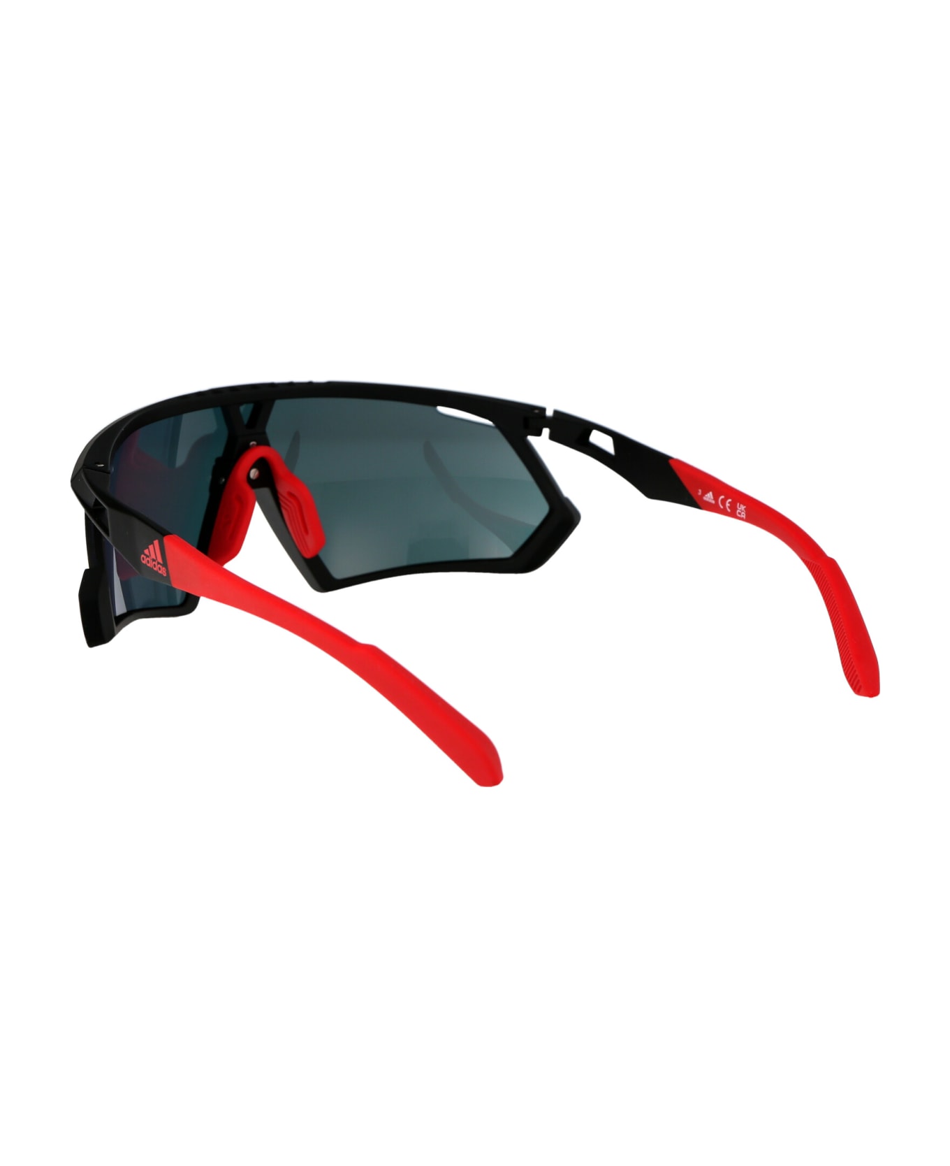 Adidas Sp0054 Sunglasses - 02U Nero Opaco/Bordeaux Specchiato