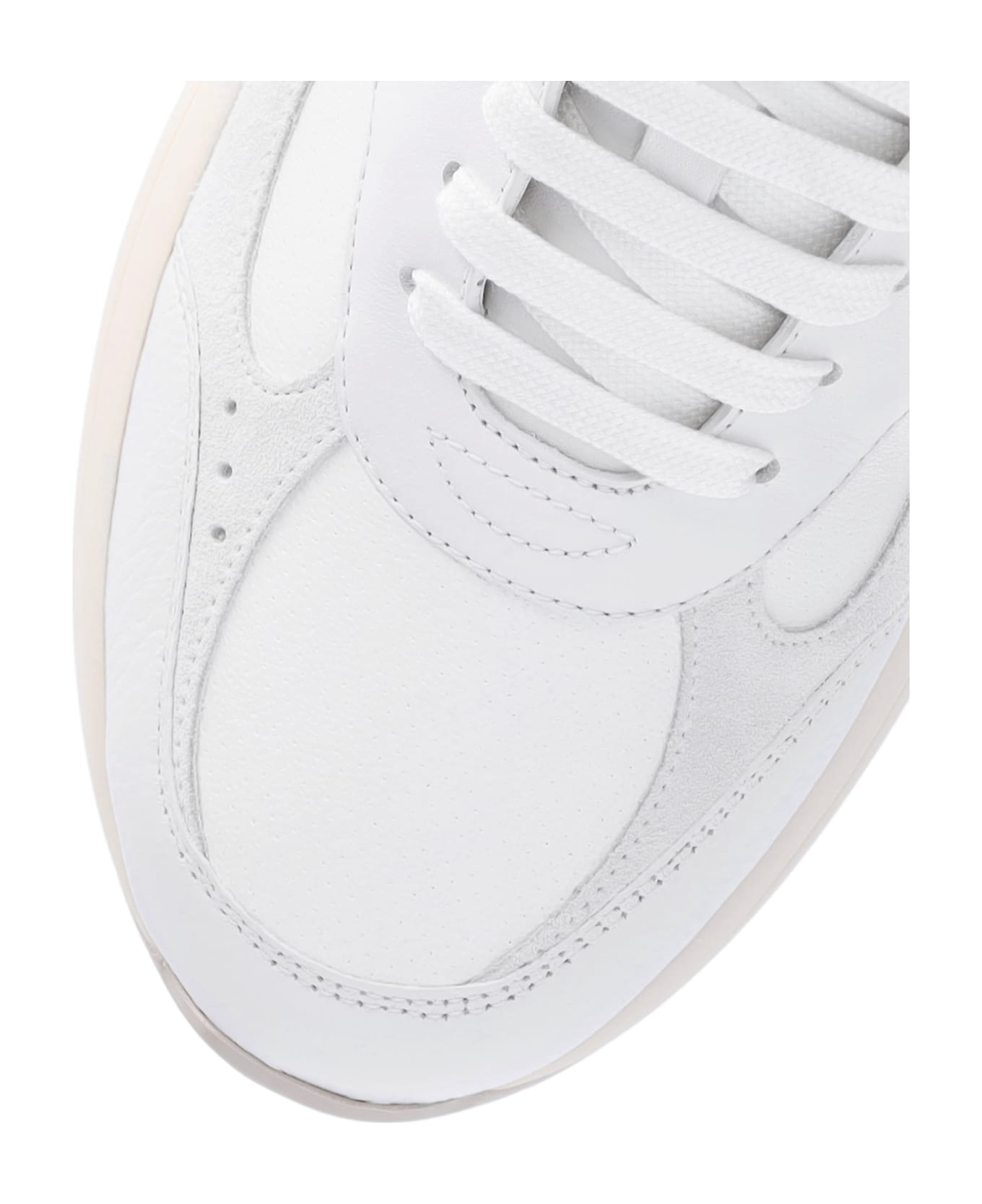 Ferragamo 'gancini' Sneakers - Bianco ottico