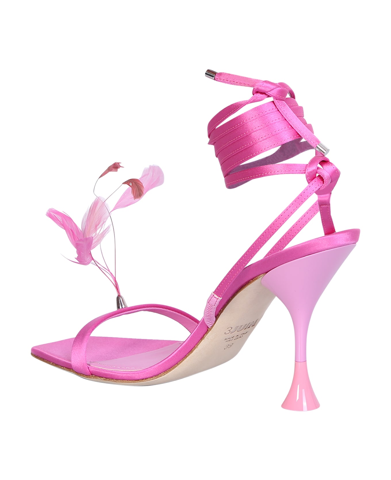 3JUIN Fuxia Kimi Sandals - Pink