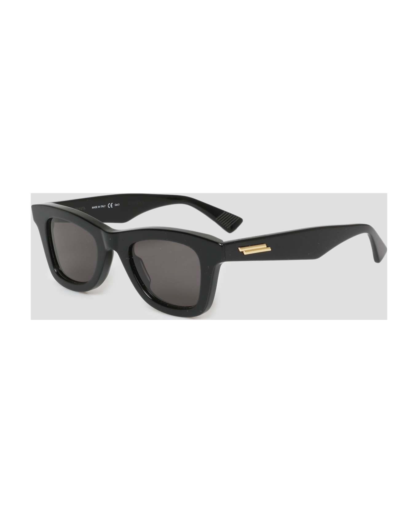 Bottega Veneta Eyewear Classic Sunglasses - Black アイウェア