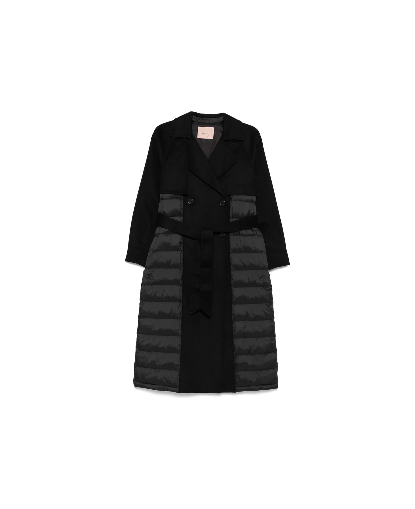 TwinSet Coat - BLACK