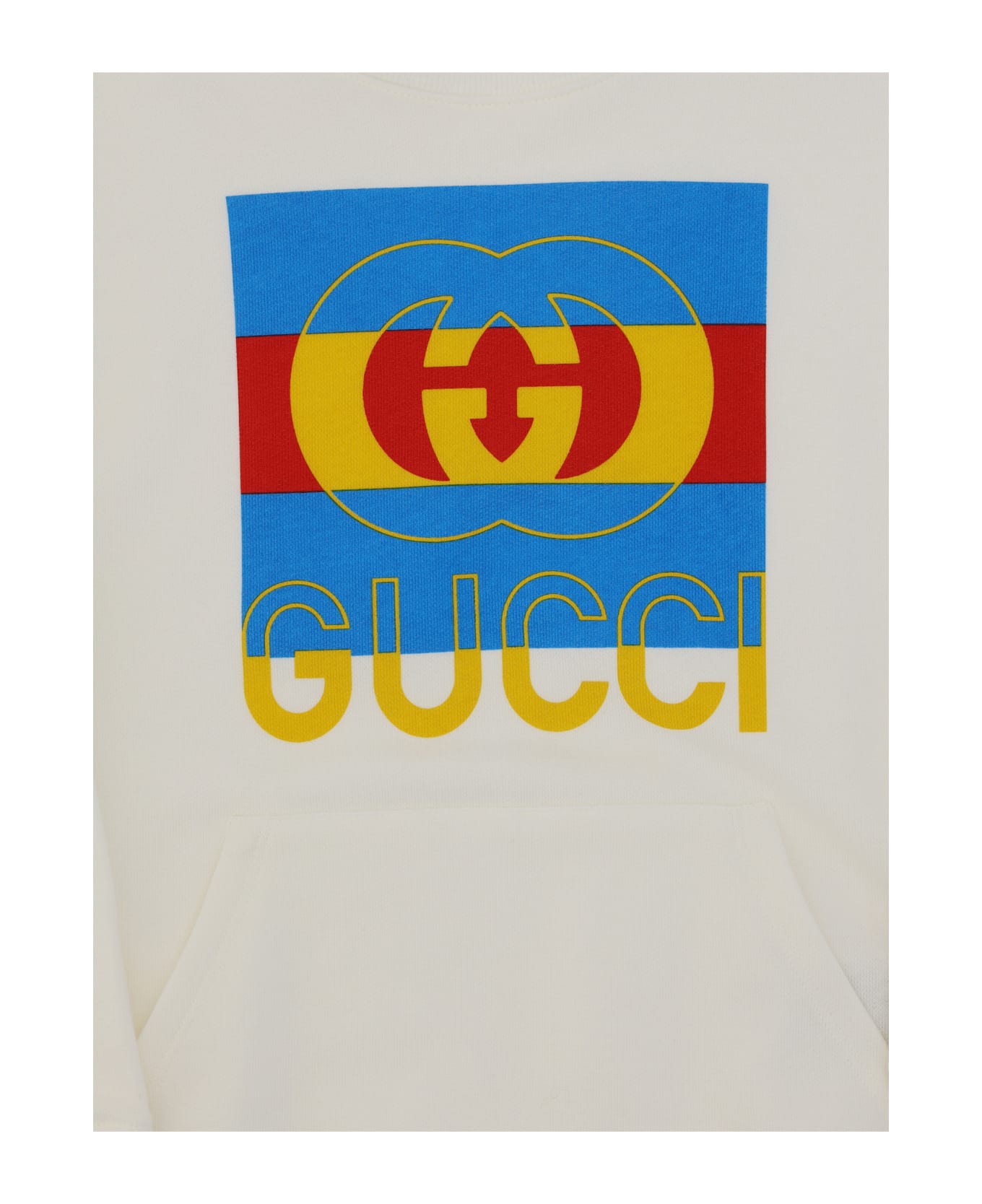 Gucci Sweatshirt For Boy - New White ニットウェア＆スウェットシャツ