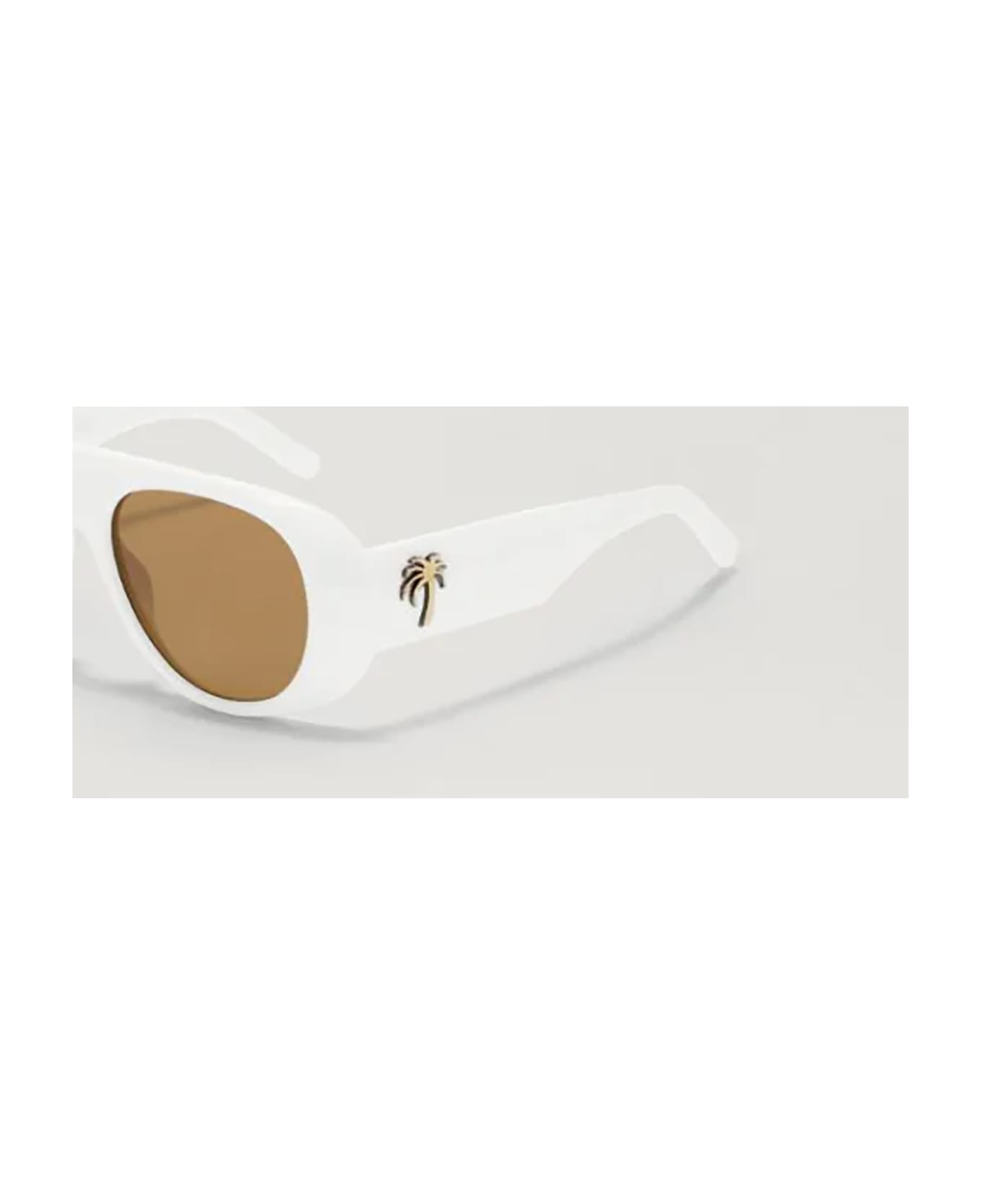 Palm Angels SIERRA SUNGLASSES Sunglasses - White サングラス