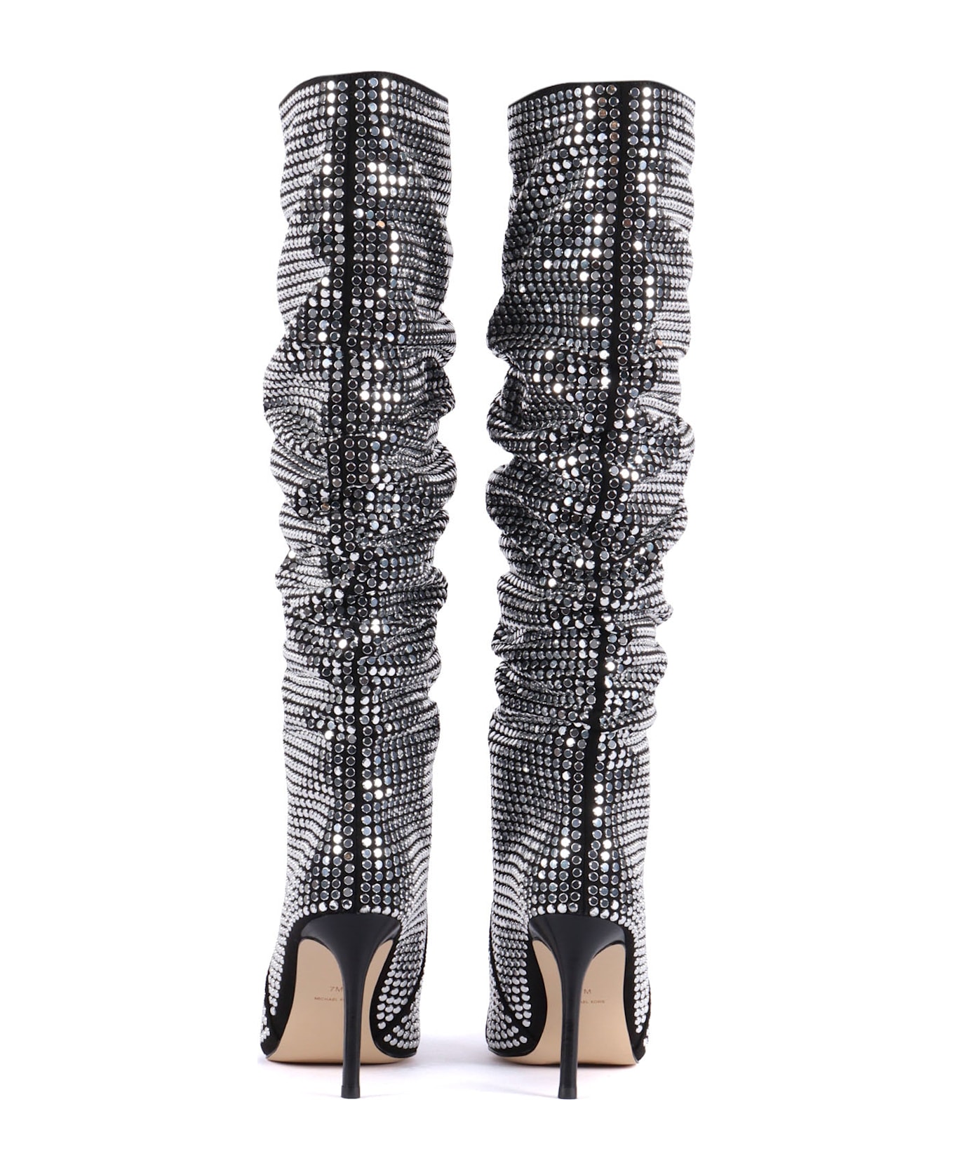 Michael Kors Dawn Heeled Boot - BLACK