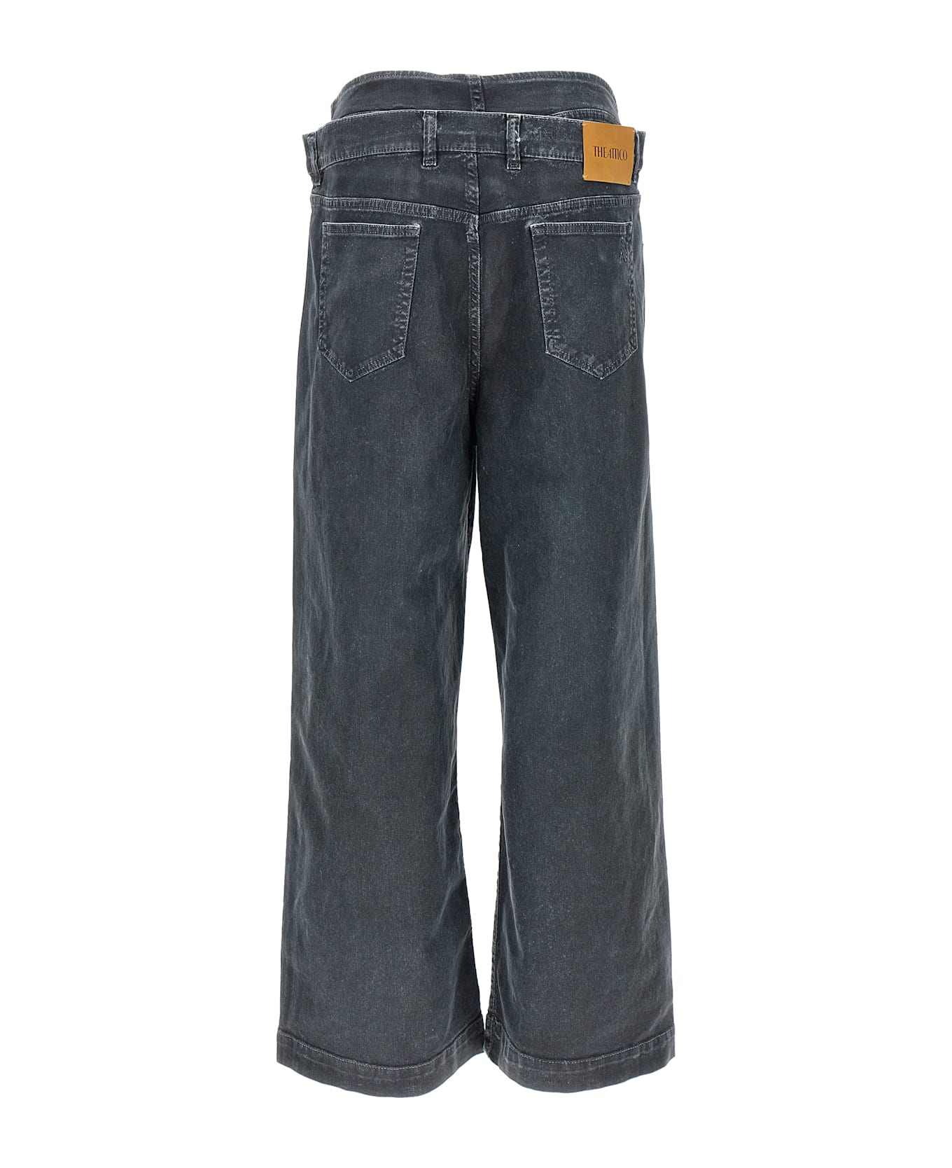 The Attico Baggy Jeans - Blue