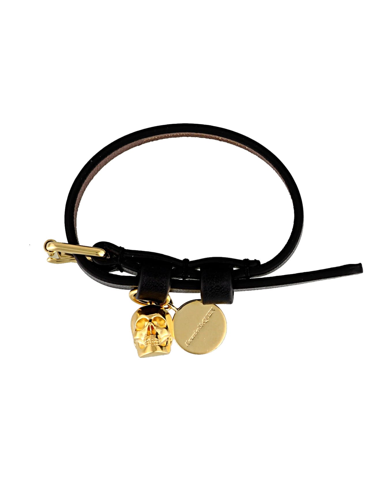 Alexander McQueen Leather Bracelet - 1000 ブレスレット