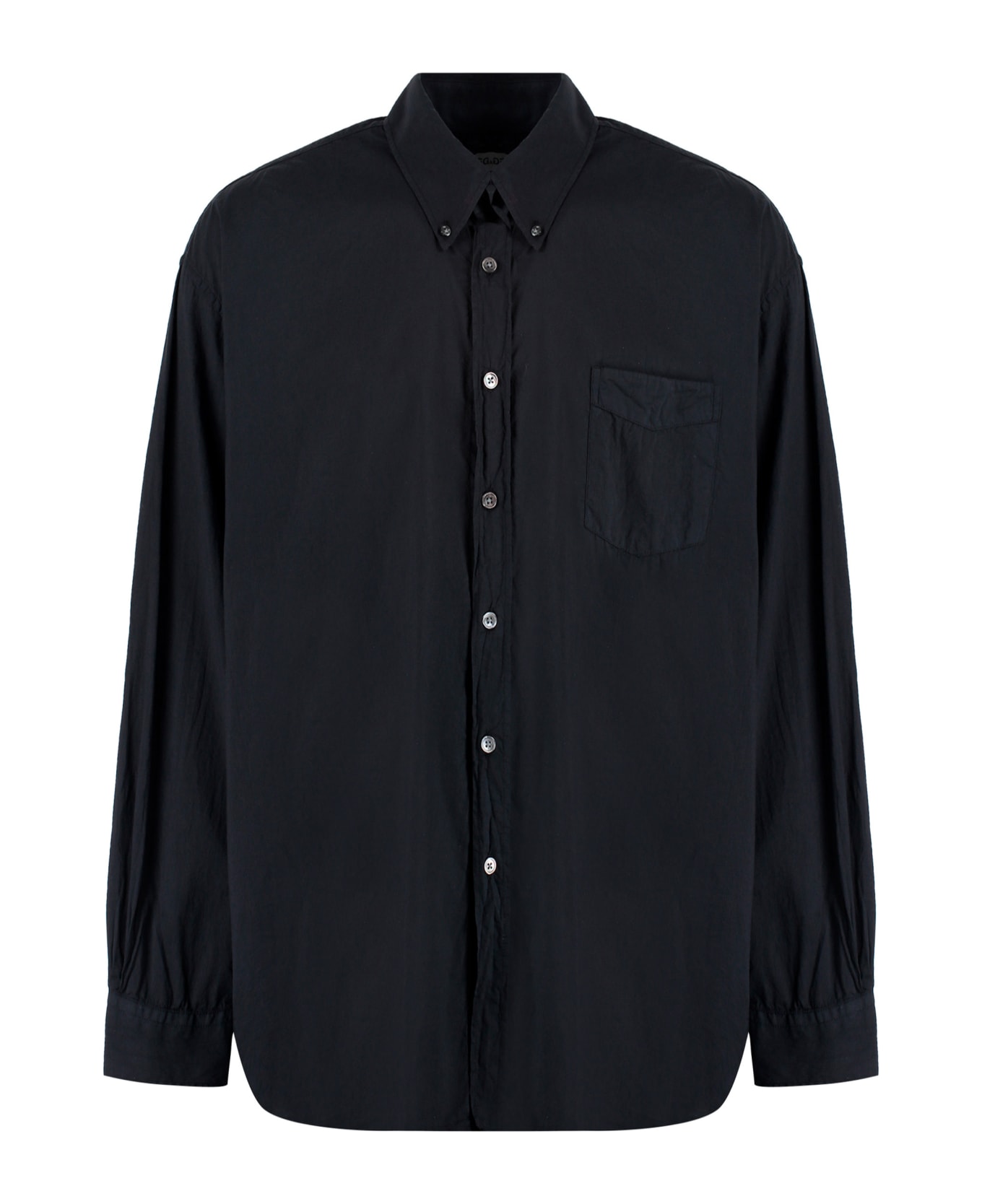 Our Legacy Borrowed Bd Cotton Button-down Shirt - black シャツ