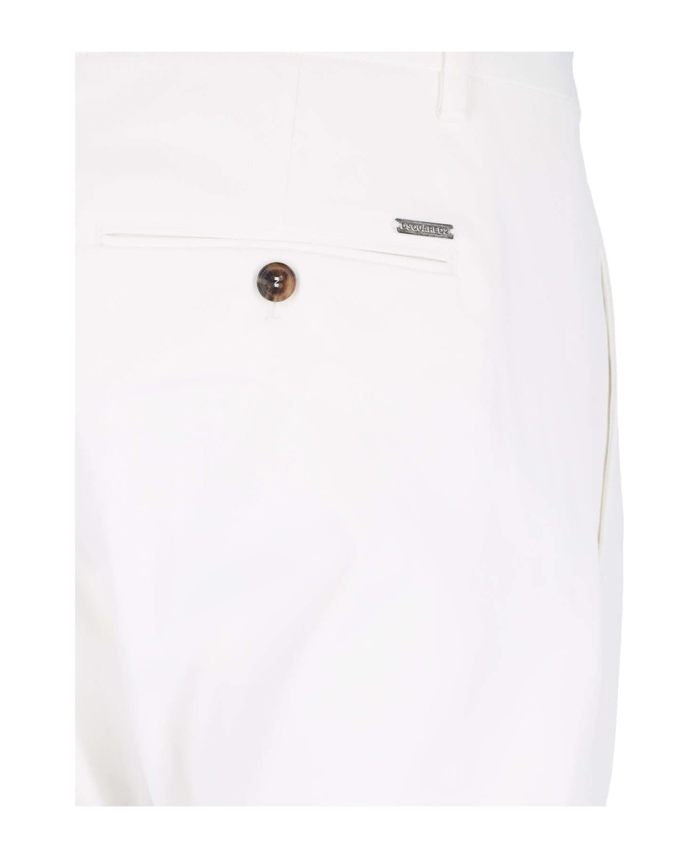 Dsquared2 Slim Pants - White