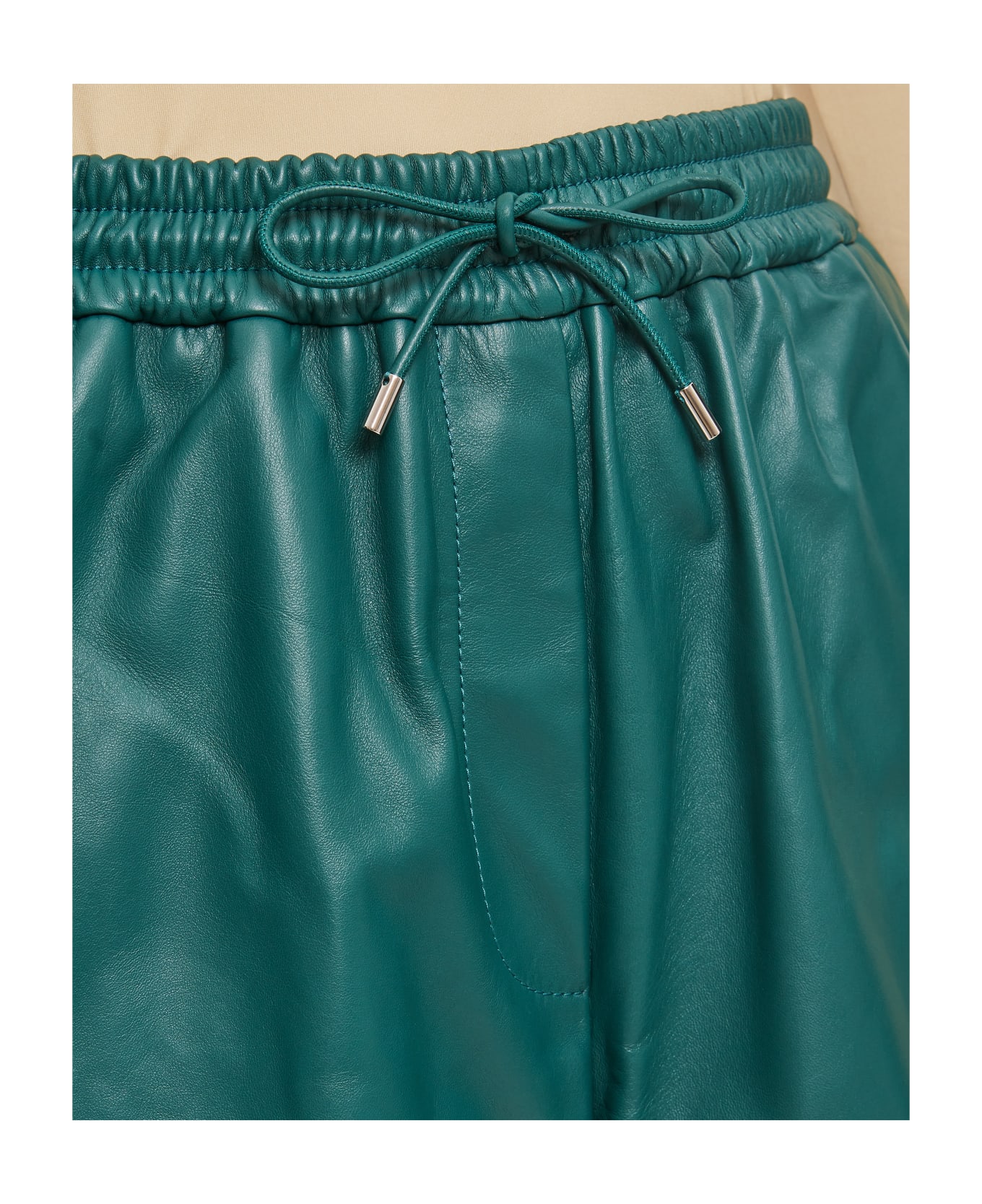 Loewe Elasticated Shorts - Green ショートパンツ