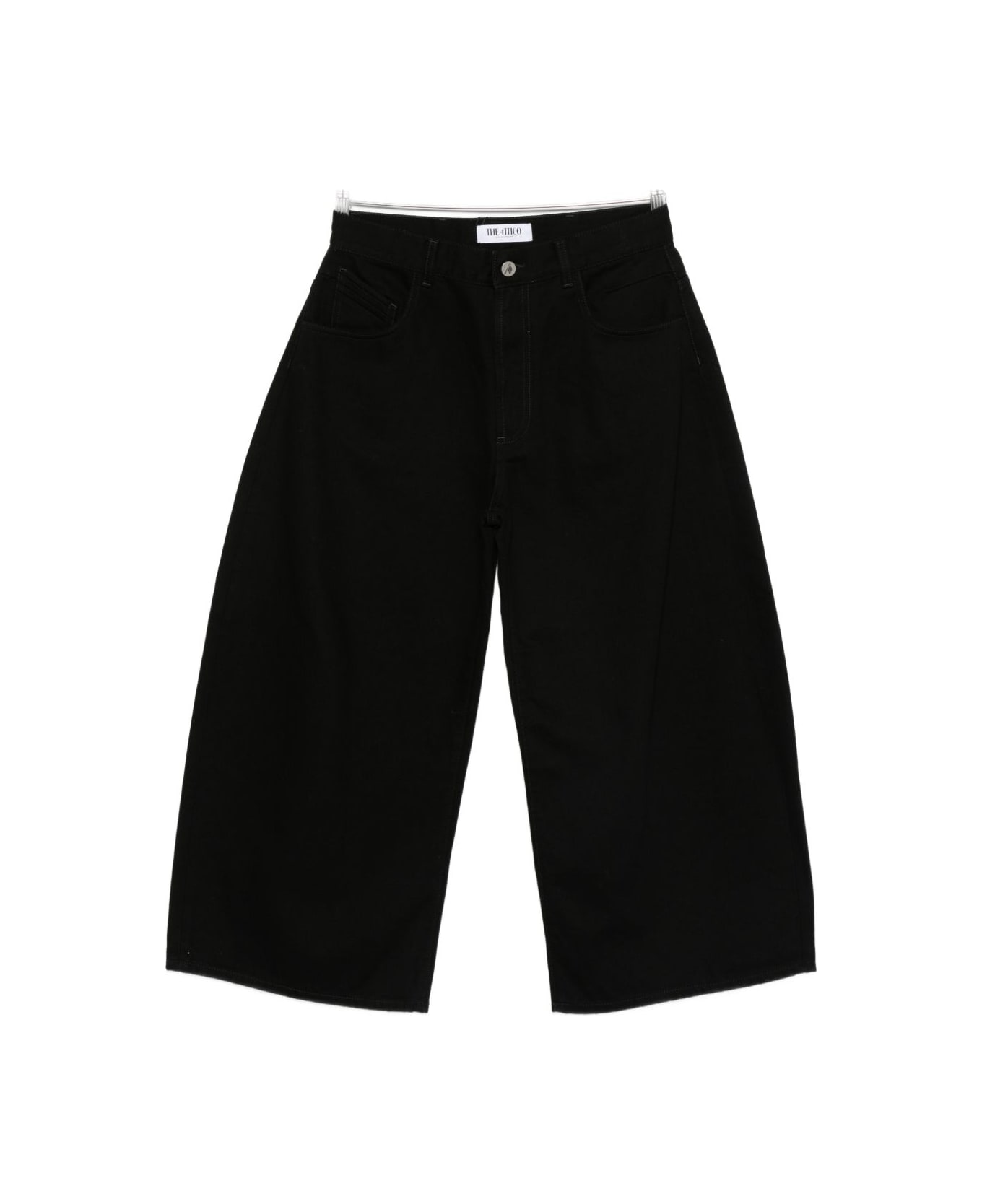 The Attico Denim Cotton Jeans - Black