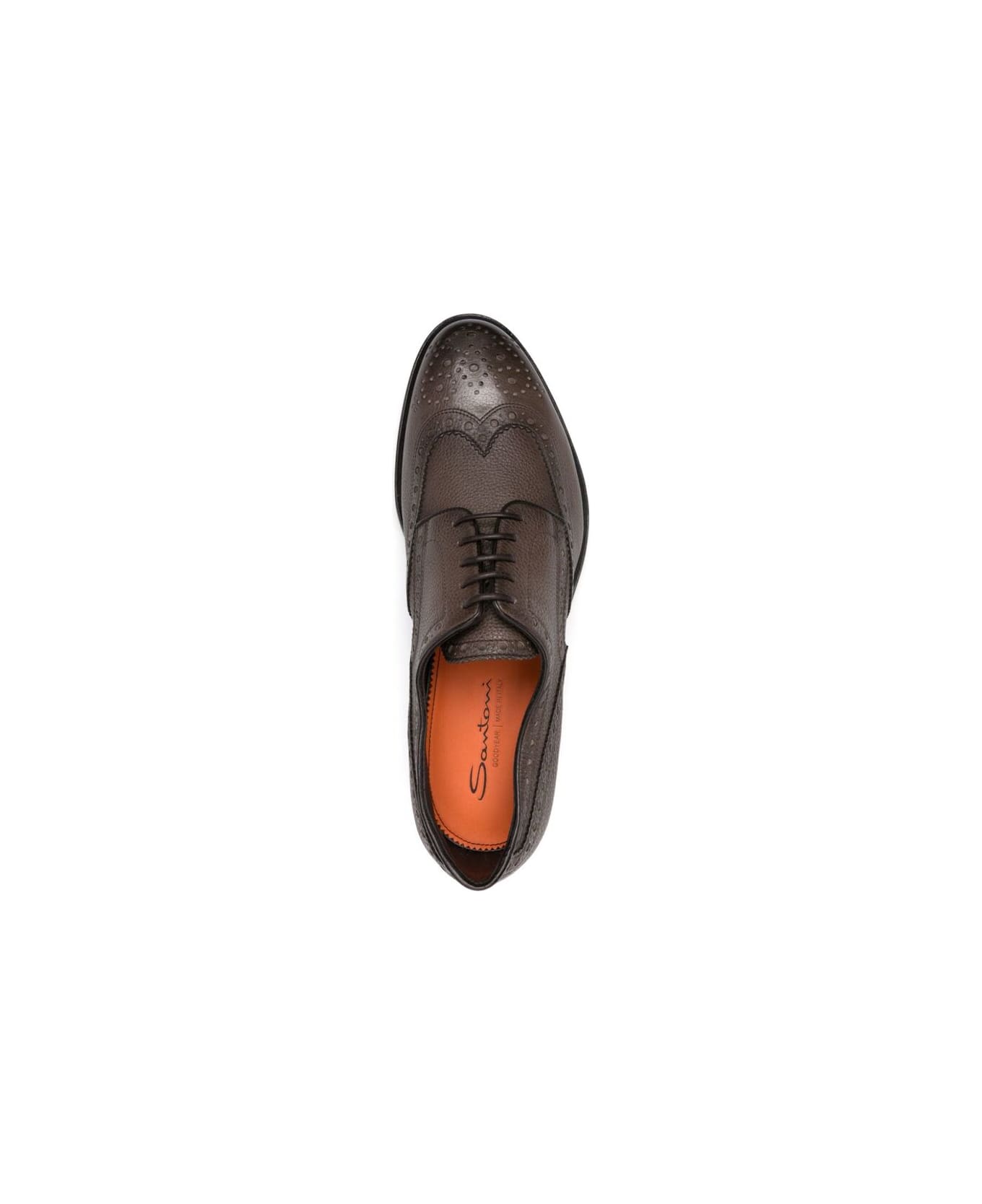 Santoni Shoe - BROWN