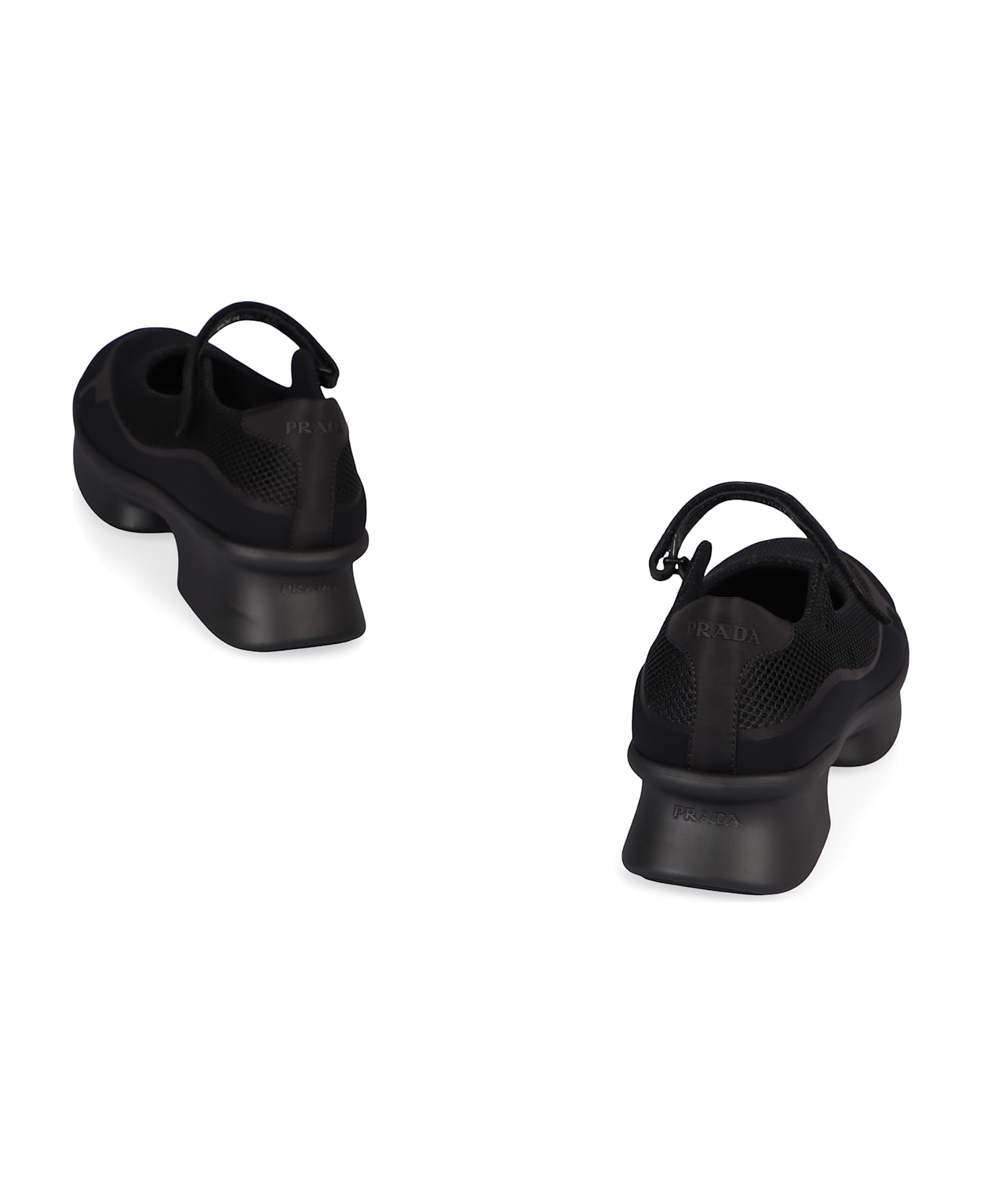 Prada Mesh Sneakers - black