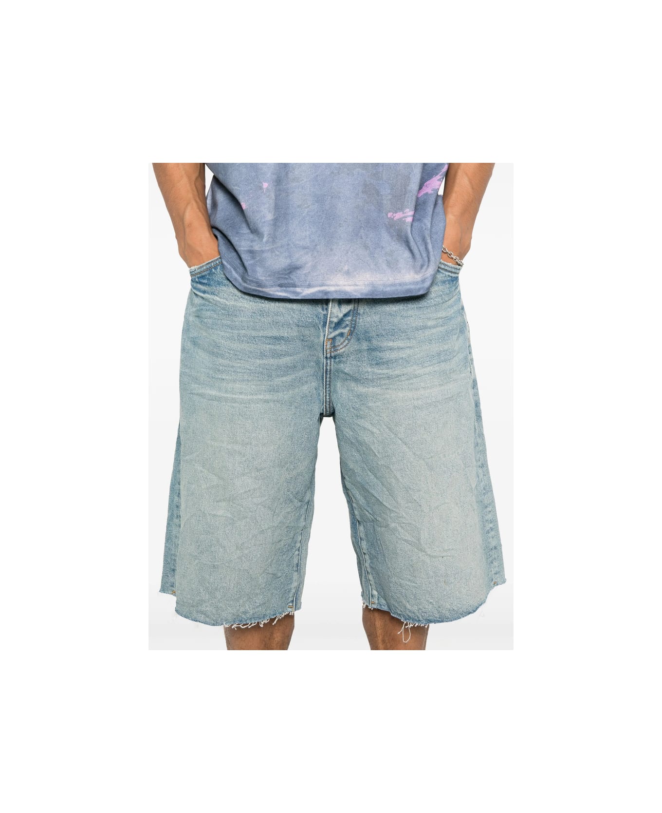 Purple Brand Short - BLUE