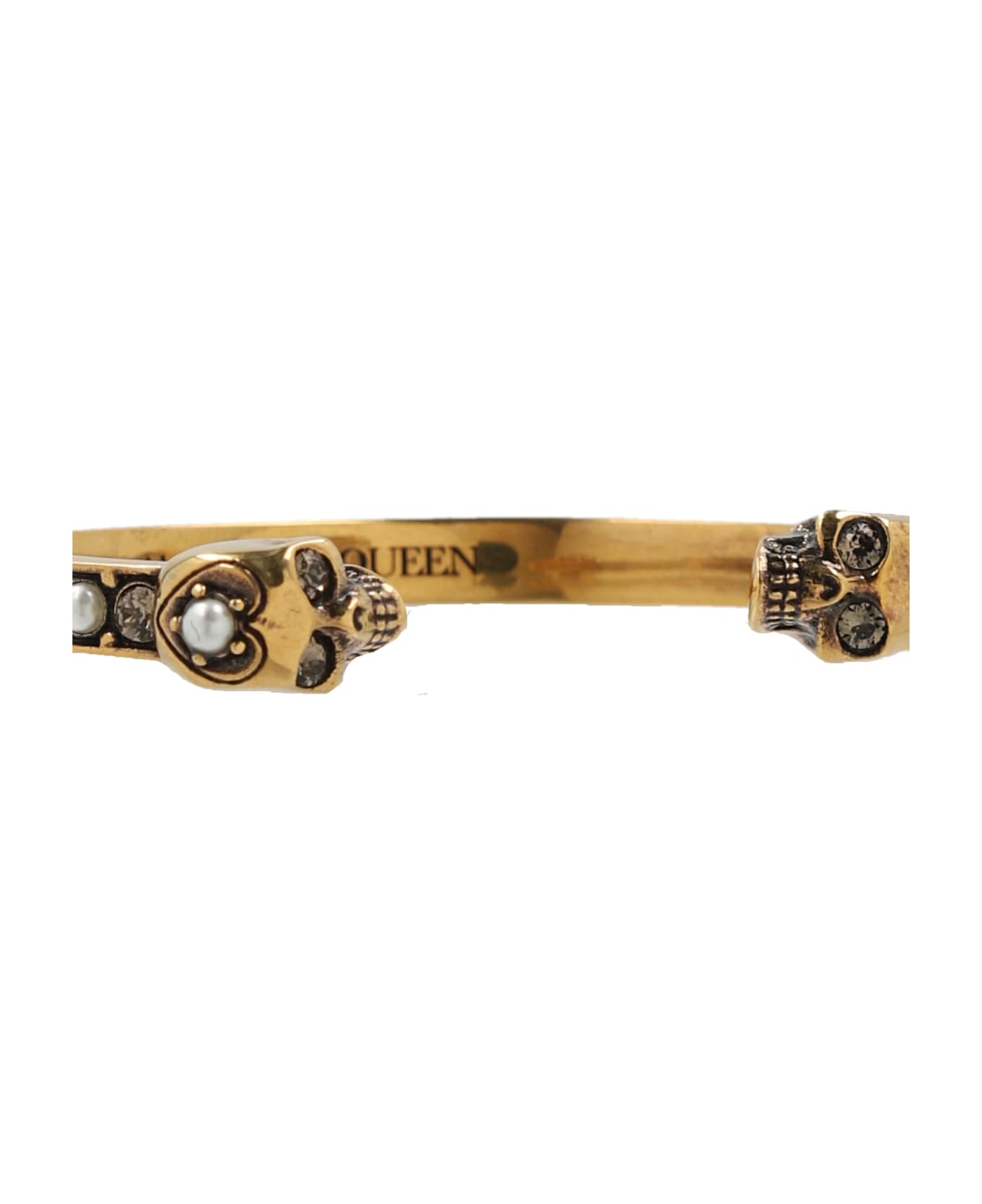 Alexander McQueen Metal Bracelet - Gold