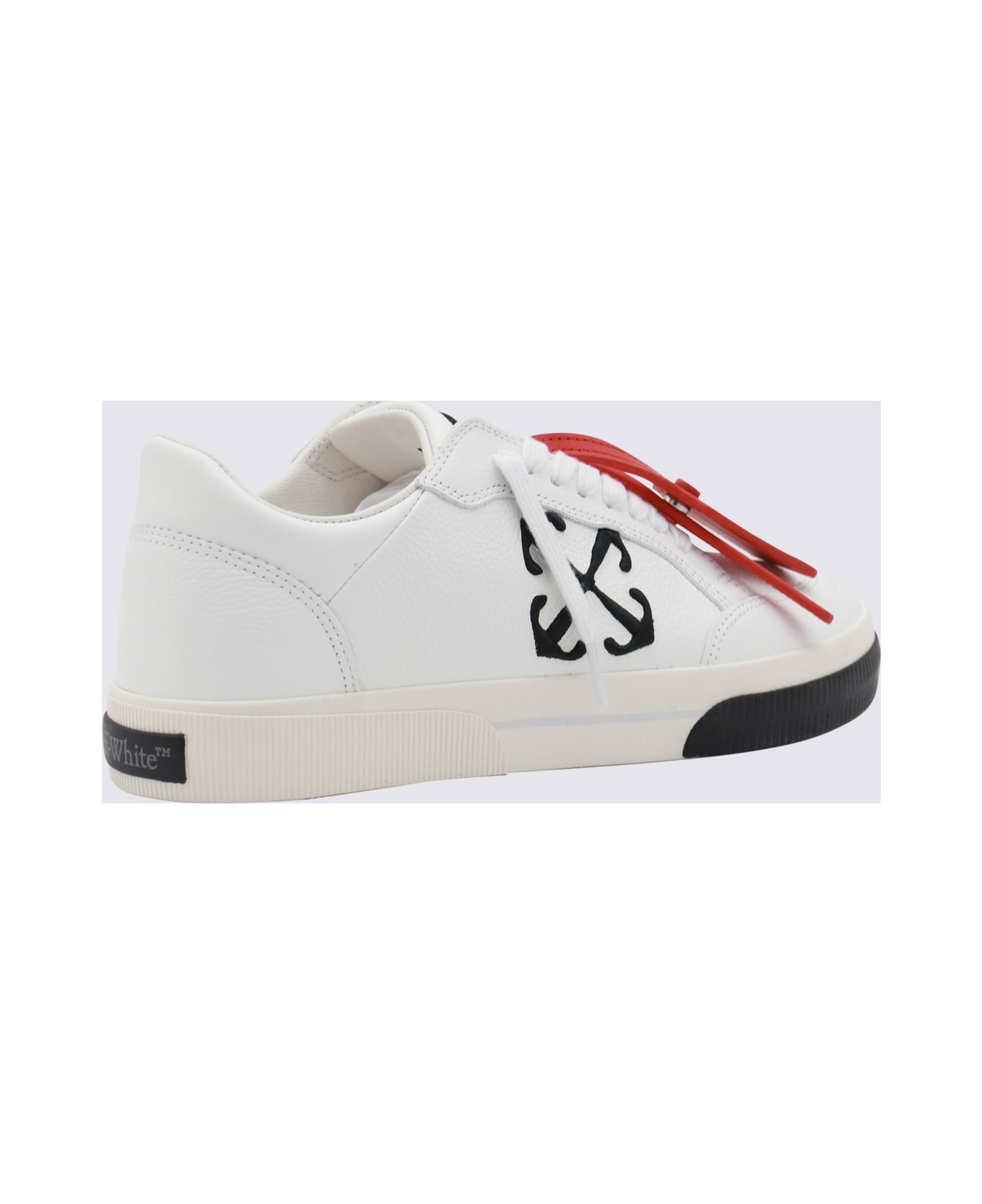 Off-White White Cotton Sneakers - White スニーカー