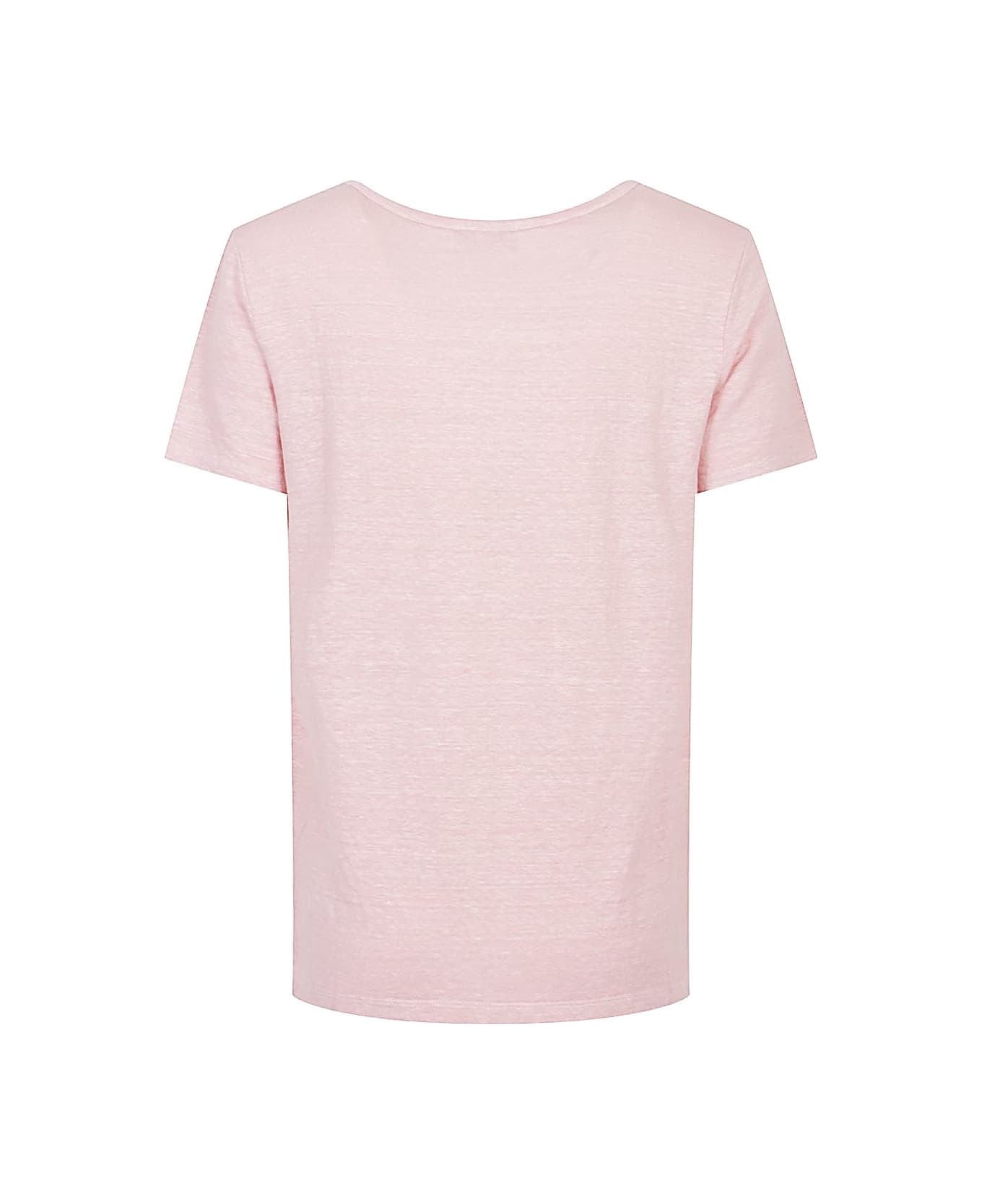 Base Linen T-shirt - Pink
