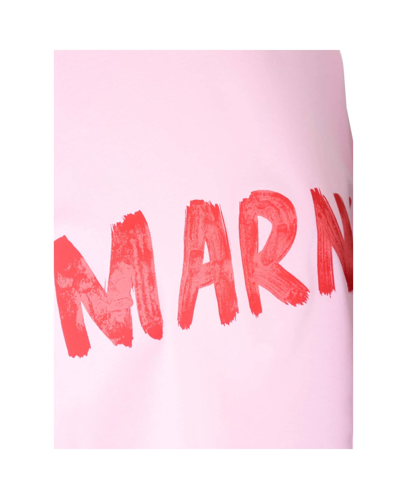 Marni Cropped T-shirt - Rosa トップス