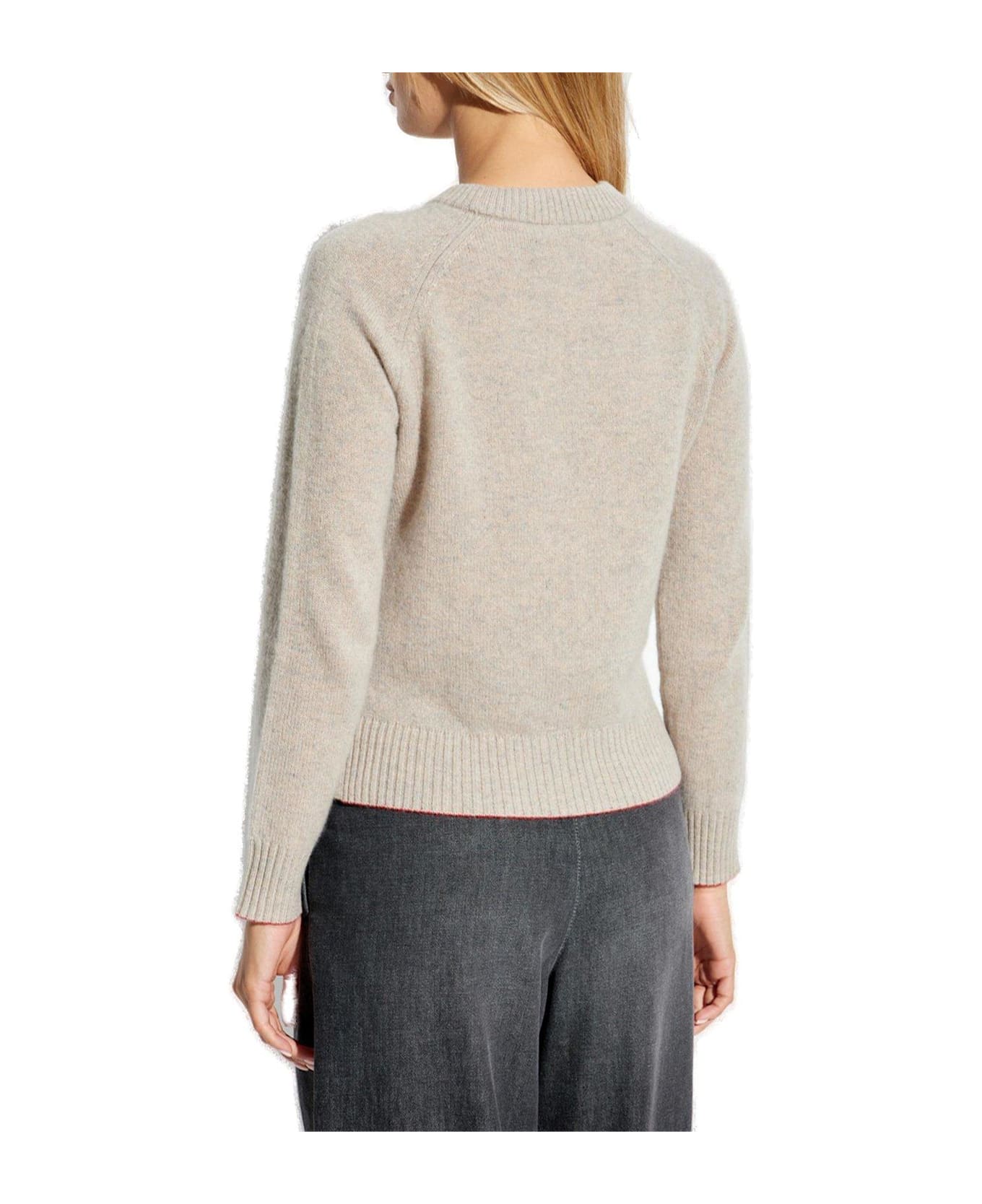 Zadig & Voltaire Sourcy Crewneck Jumper - Latte