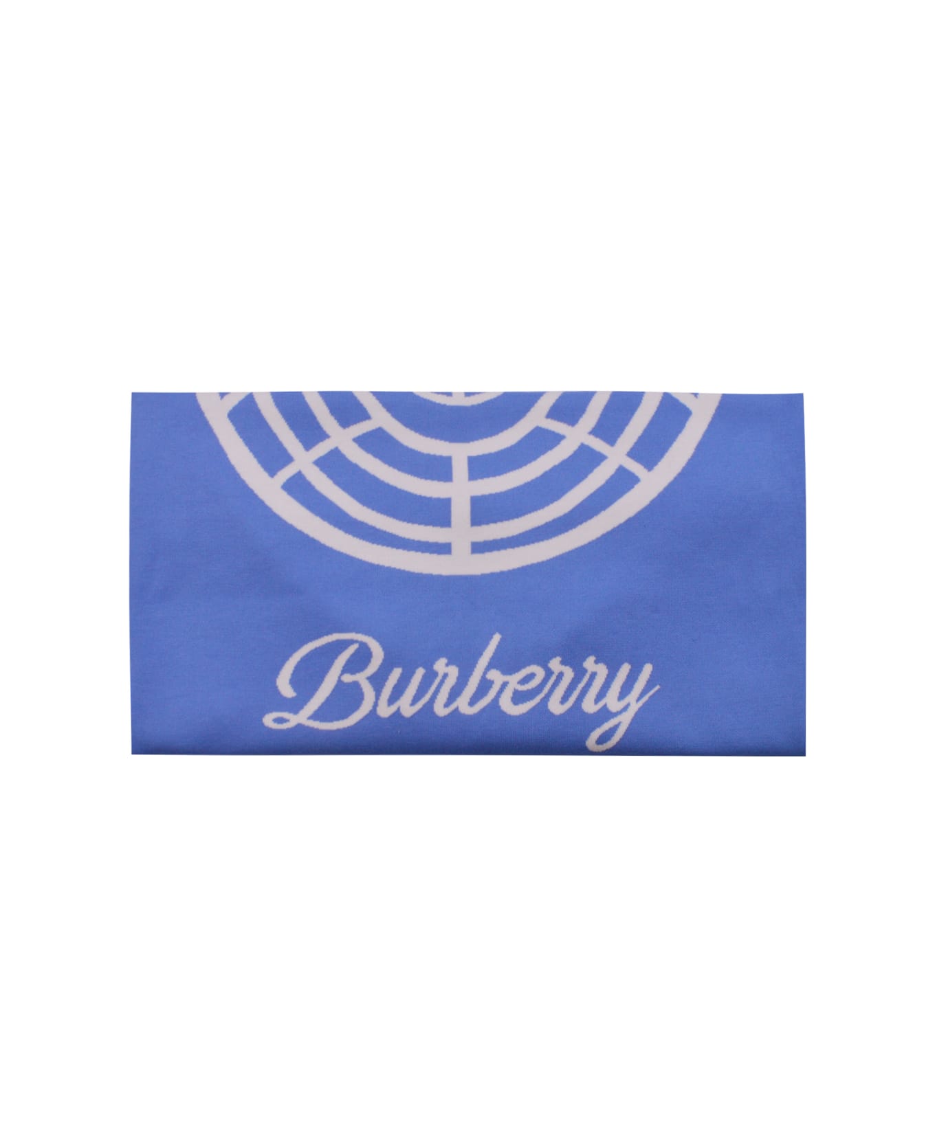 Burberry Blanket With Thomas Bear - Blue