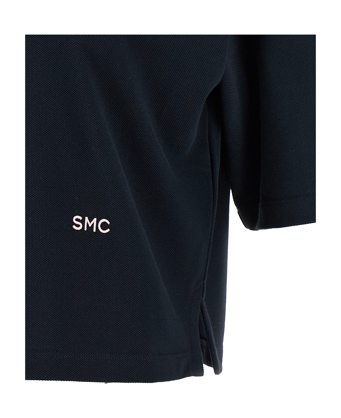 Stella McCartney Cropped Piquet Polo - Blue