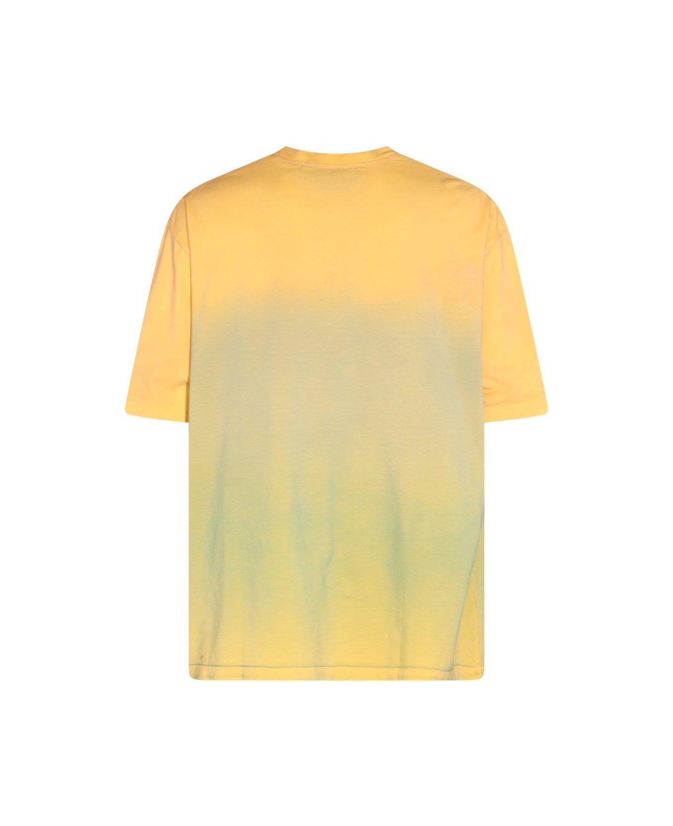 Acne Studios Cotton Crew-neck T-shirt - Yellow