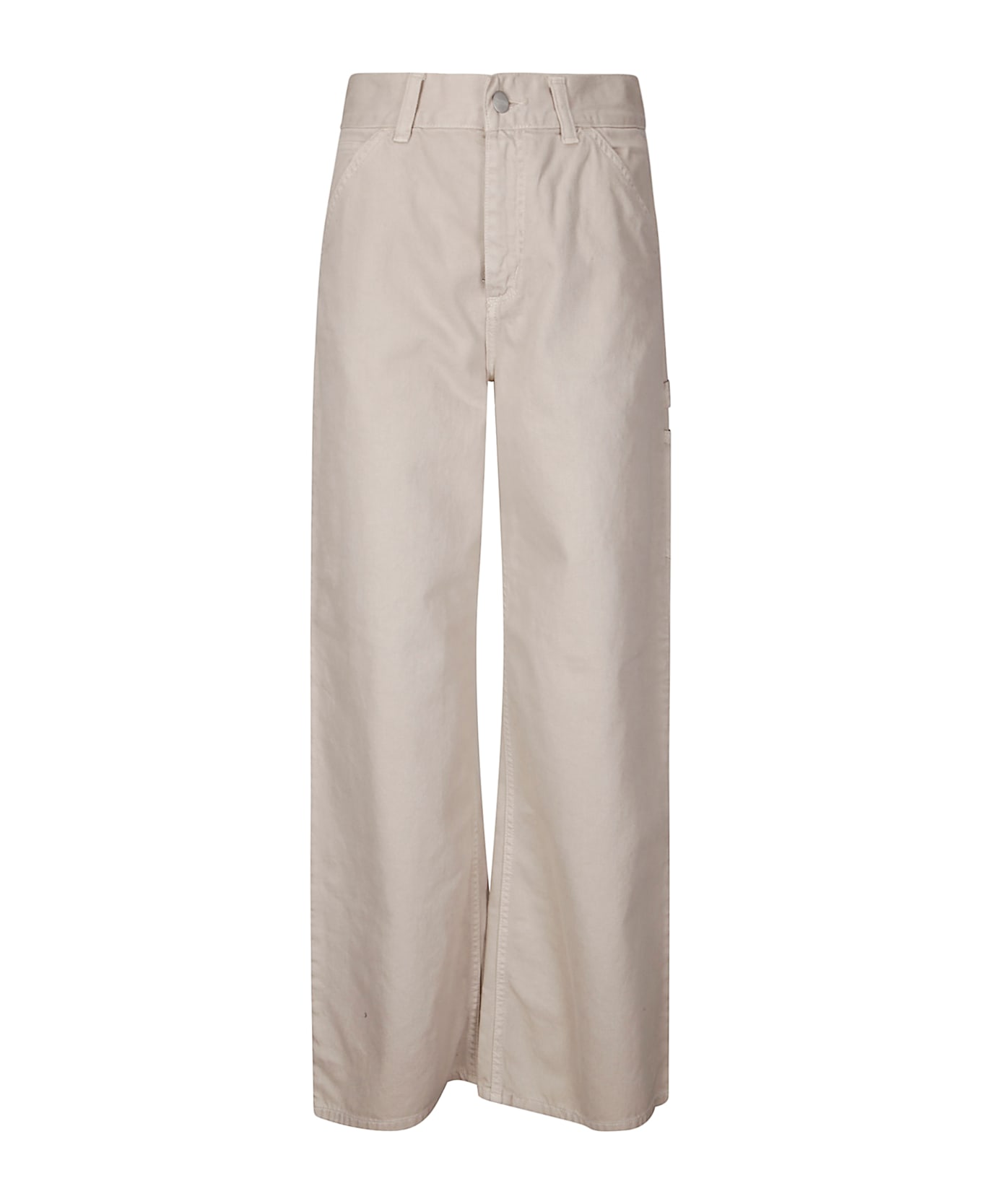 Carhartt W
 Jens Pant 
clark
 Twill - FLEUR DE SEL STONE DYED