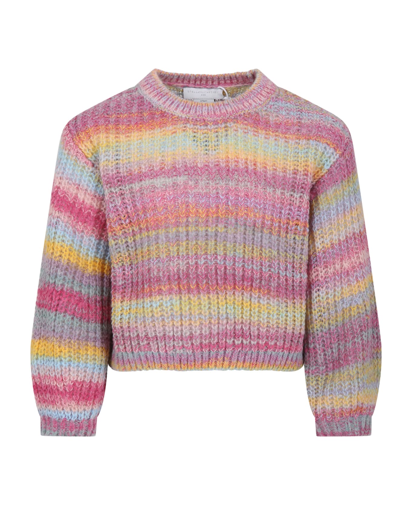 Stella McCartney Kids Multicolor Sweater For Girl - Multicolor ニットウェア＆スウェットシャツ