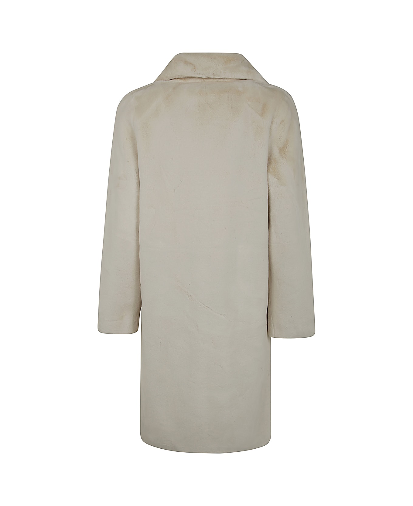 Betta Corradi Reversible Monocrome Coat - Off White