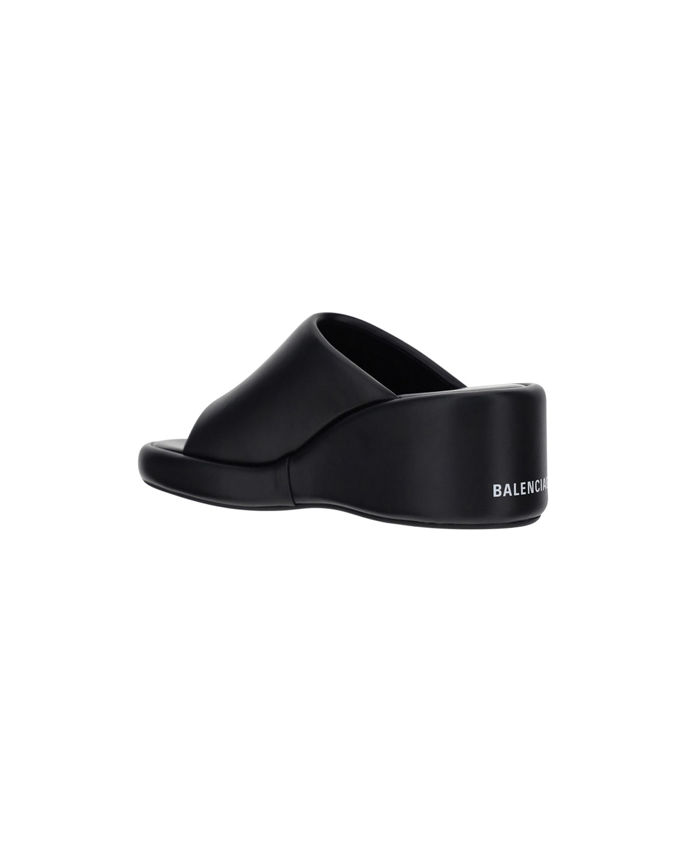 Balenciaga Rise Wedge Sandals - Nero