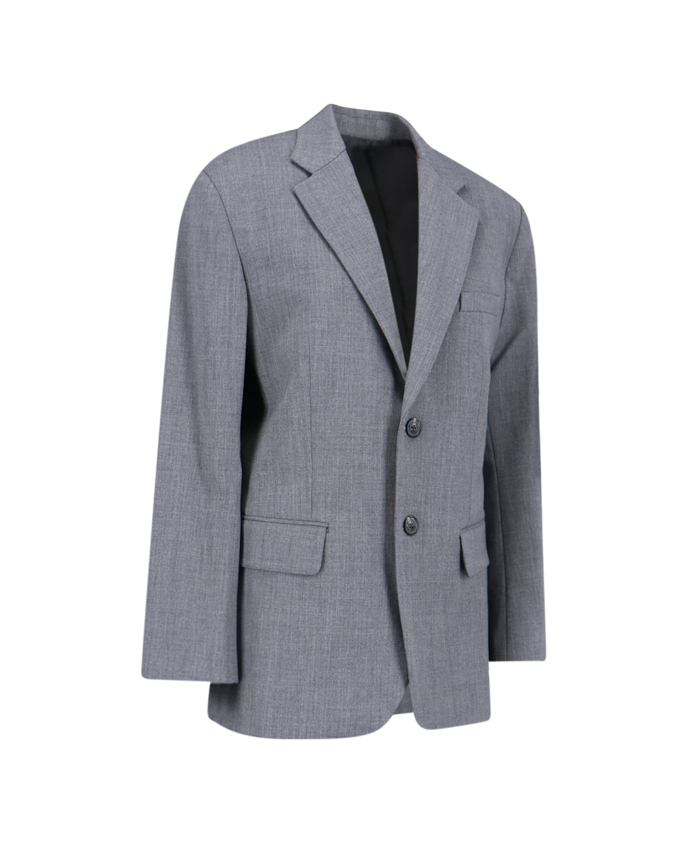 Nili Lotan Single-breasted Blazer - Gray