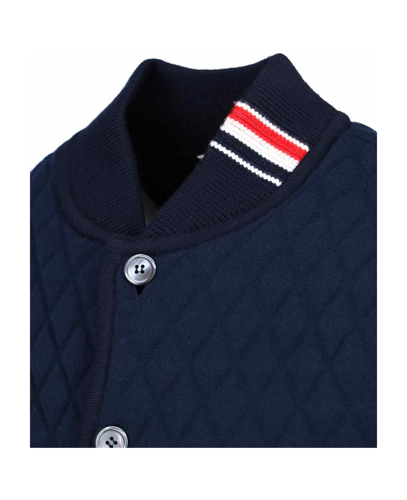 Thom Browne Merino Wool Jacket - Blu