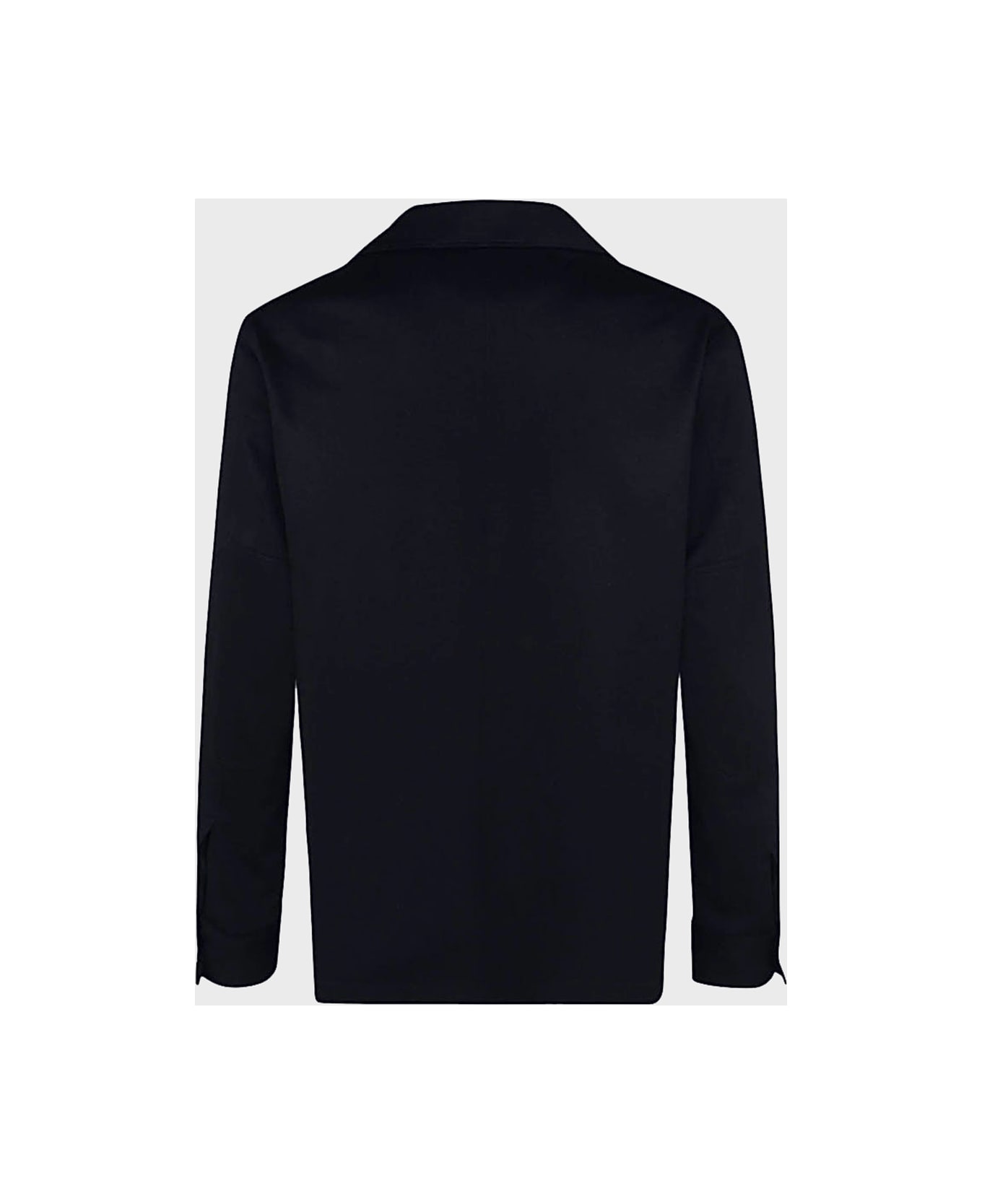 Zegna Dark Blue Wool Casual Jacket - Blue