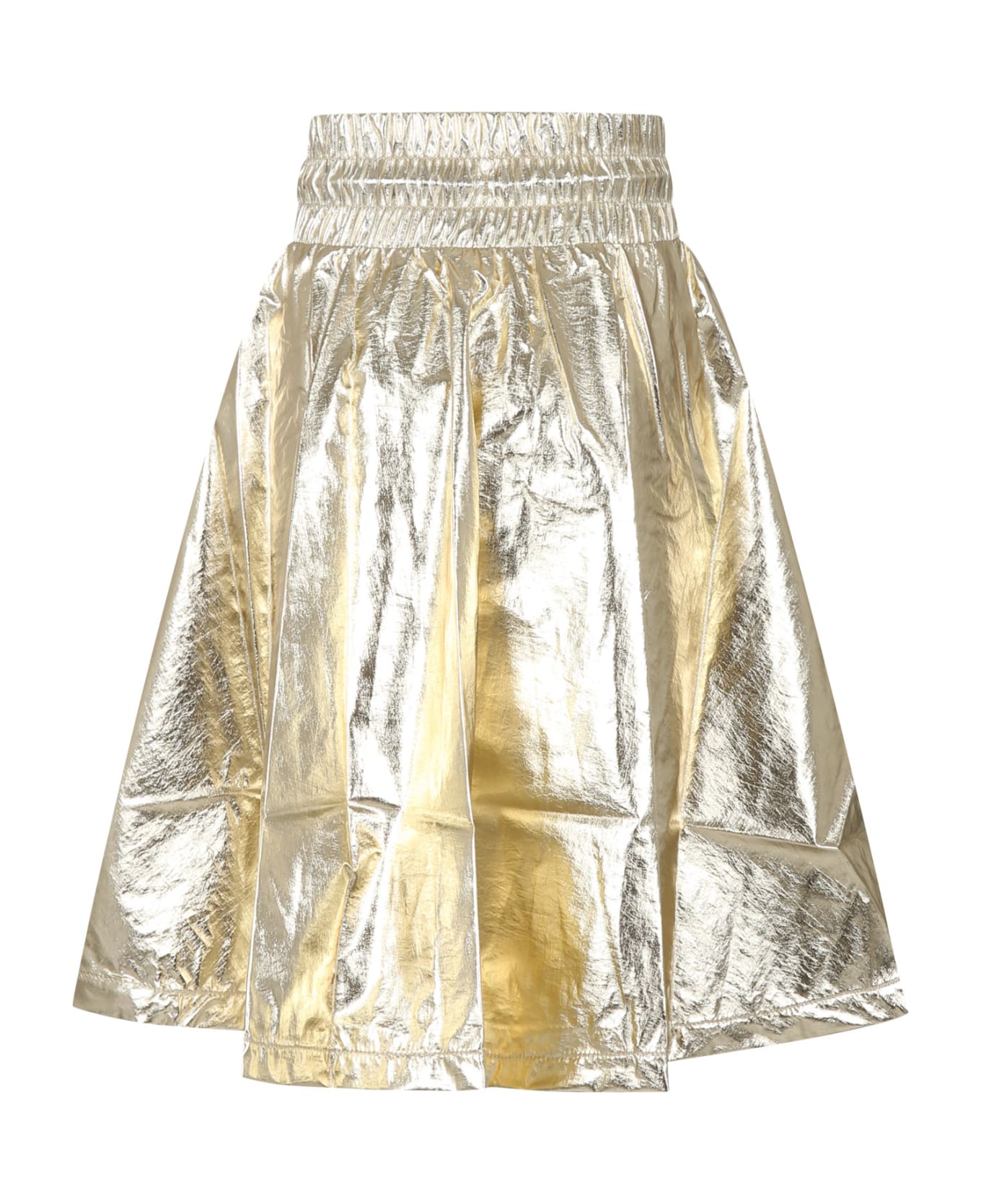 DKNY Golden Casual Skirt For Girl - Gold ボトムス