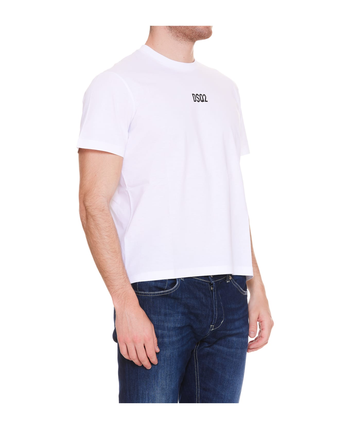 Dsquared2 Dsq2 Logo T-shirt - WHITE