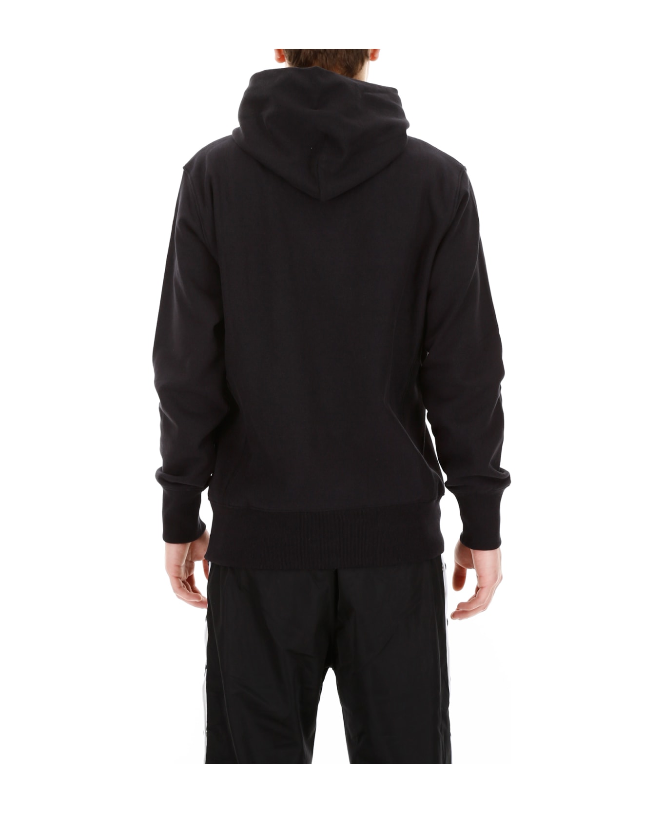 Champion Large Logo Hoodie - NBK BLACK (Black)