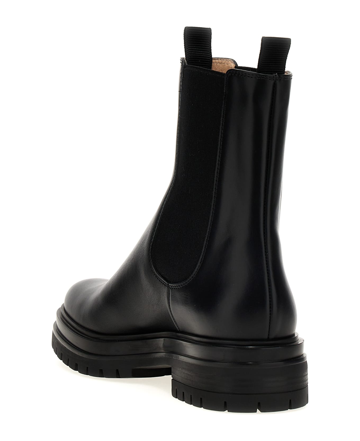 Gianvito Rossi 'chester' Beatles Boots - Black  